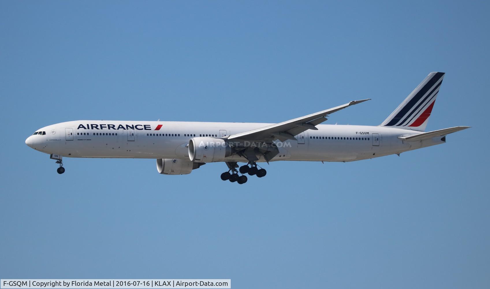 F-GSQM, 2006 Boeing 777-328/ER C/N 32848, LAX 2016