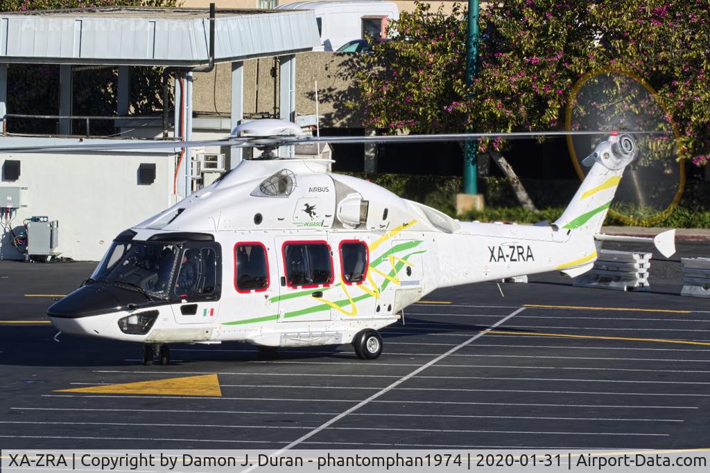XA-ZRA, Airbus Helicopters H175 C/N 5032, Departing HAI Heli-Expo 2020