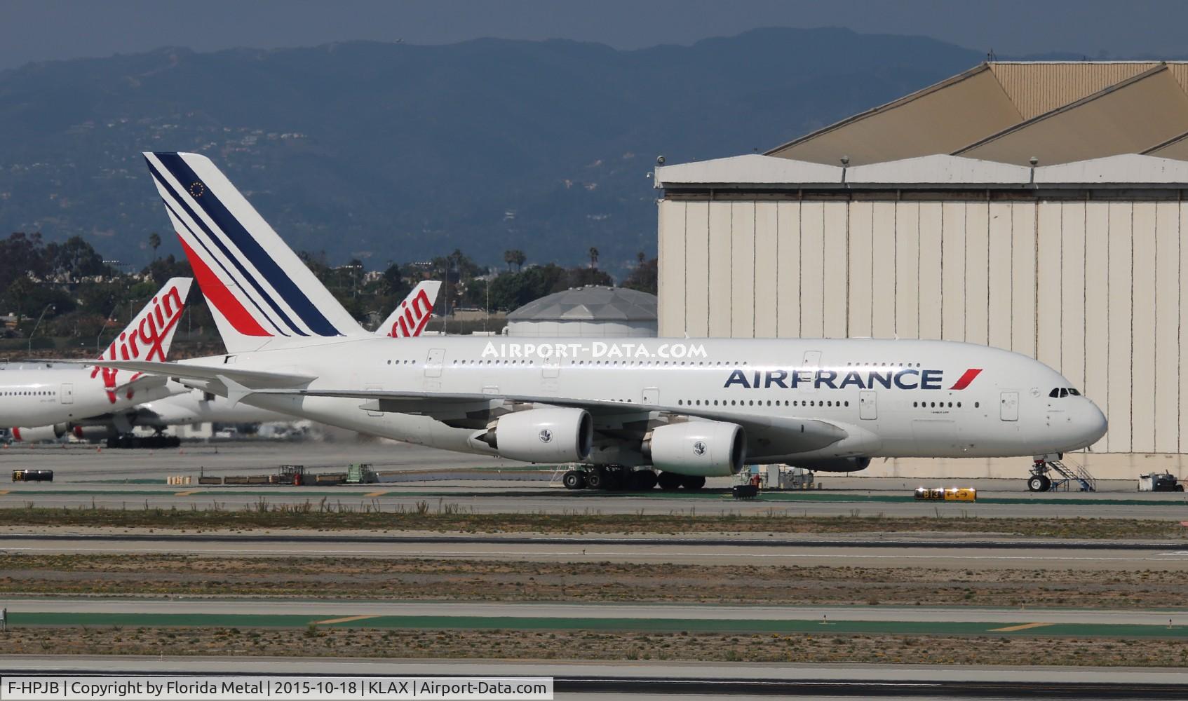 F-HPJB, 2009 Airbus A380-861 C/N 040, LAX 2015