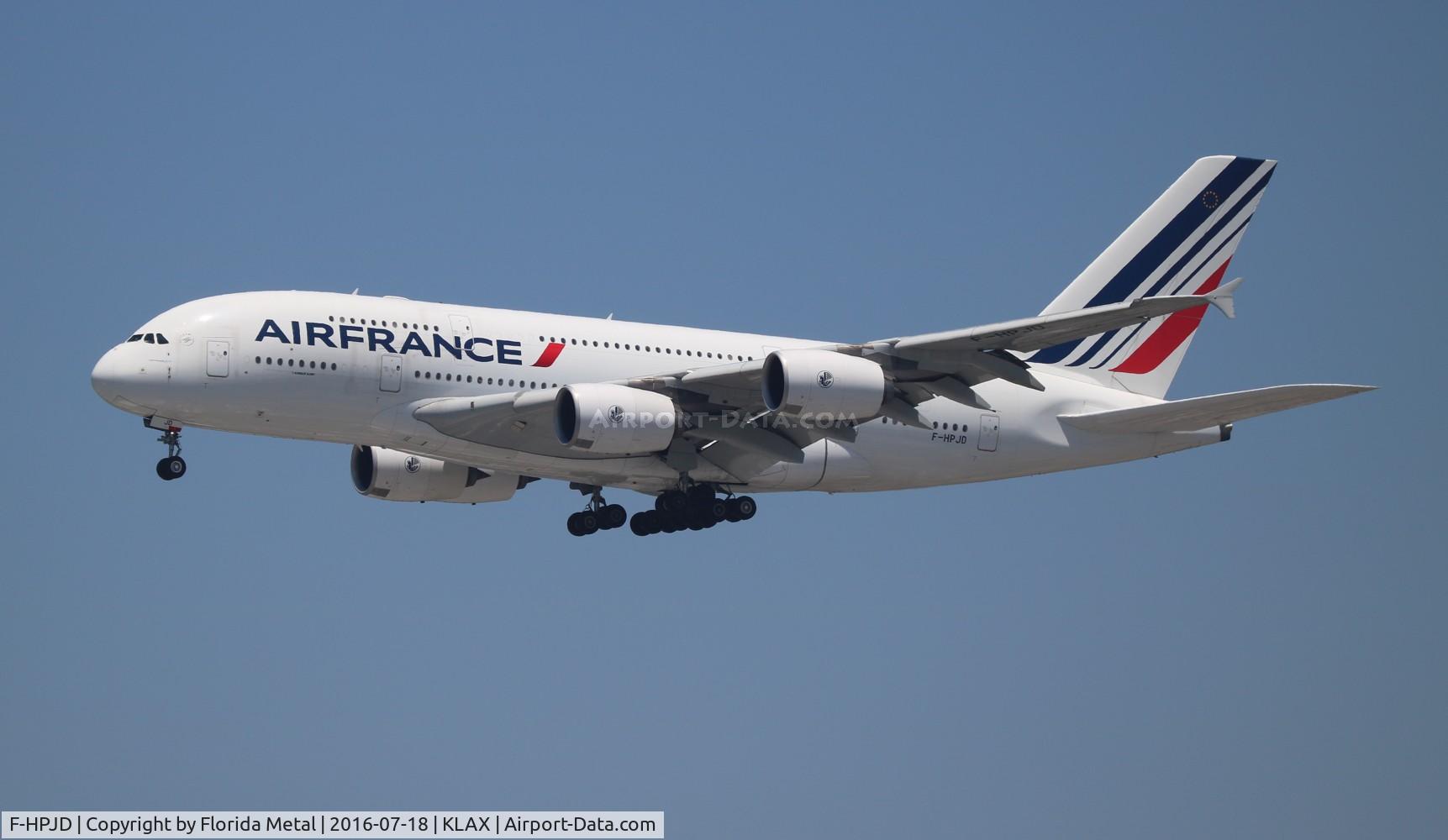 F-HPJD, 2010 Airbus A380-861 C/N 049, LAX 2016