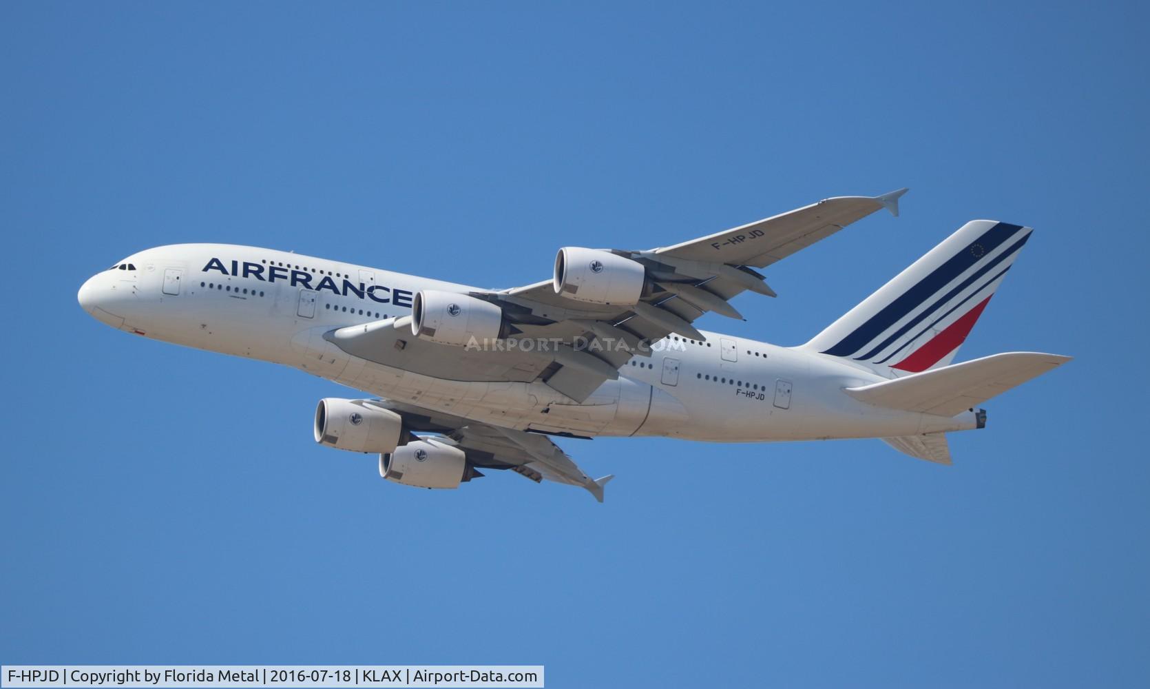 F-HPJD, 2010 Airbus A380-861 C/N 049, LAX 2016
