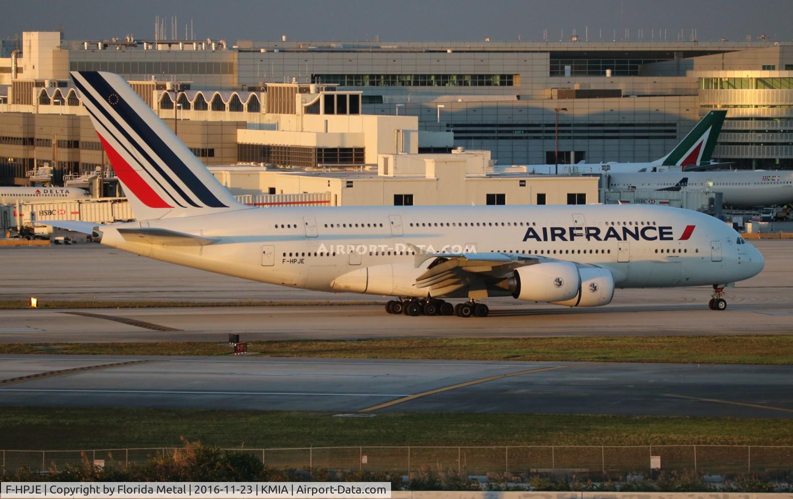F-HPJE, 2010 Airbus A380-861 C/N 052, MIA 2016