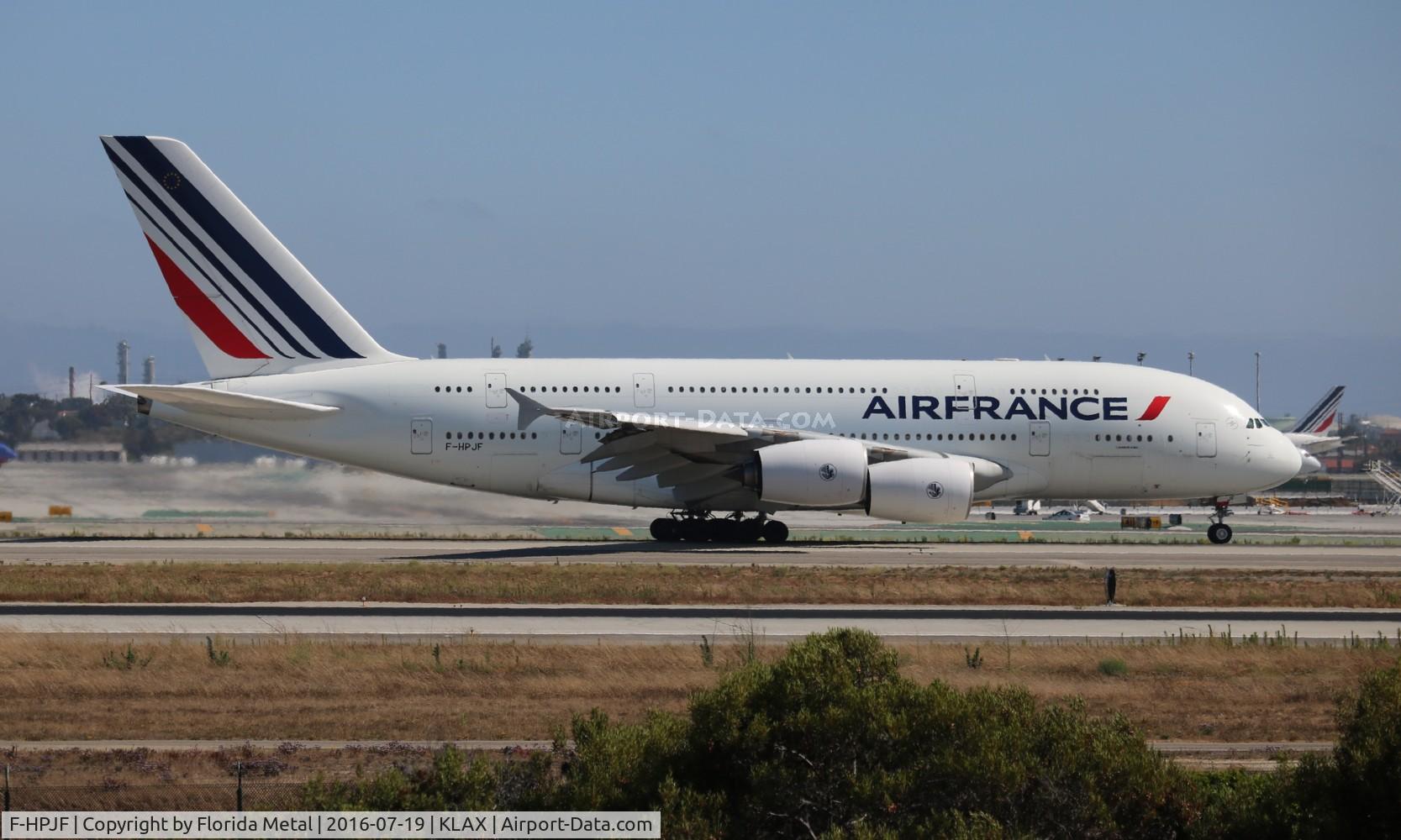 F-HPJF, 2010 Airbus A380-861 C/N 064, LAX 2016