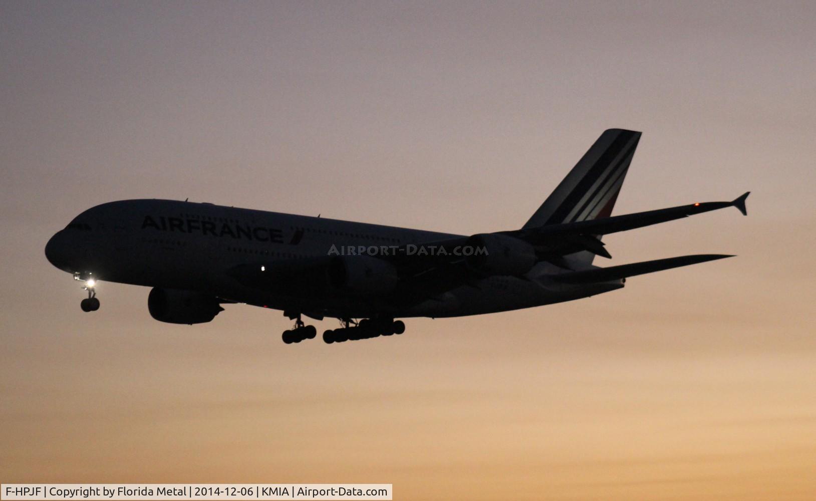 F-HPJF, 2010 Airbus A380-861 C/N 064, MIA 2014