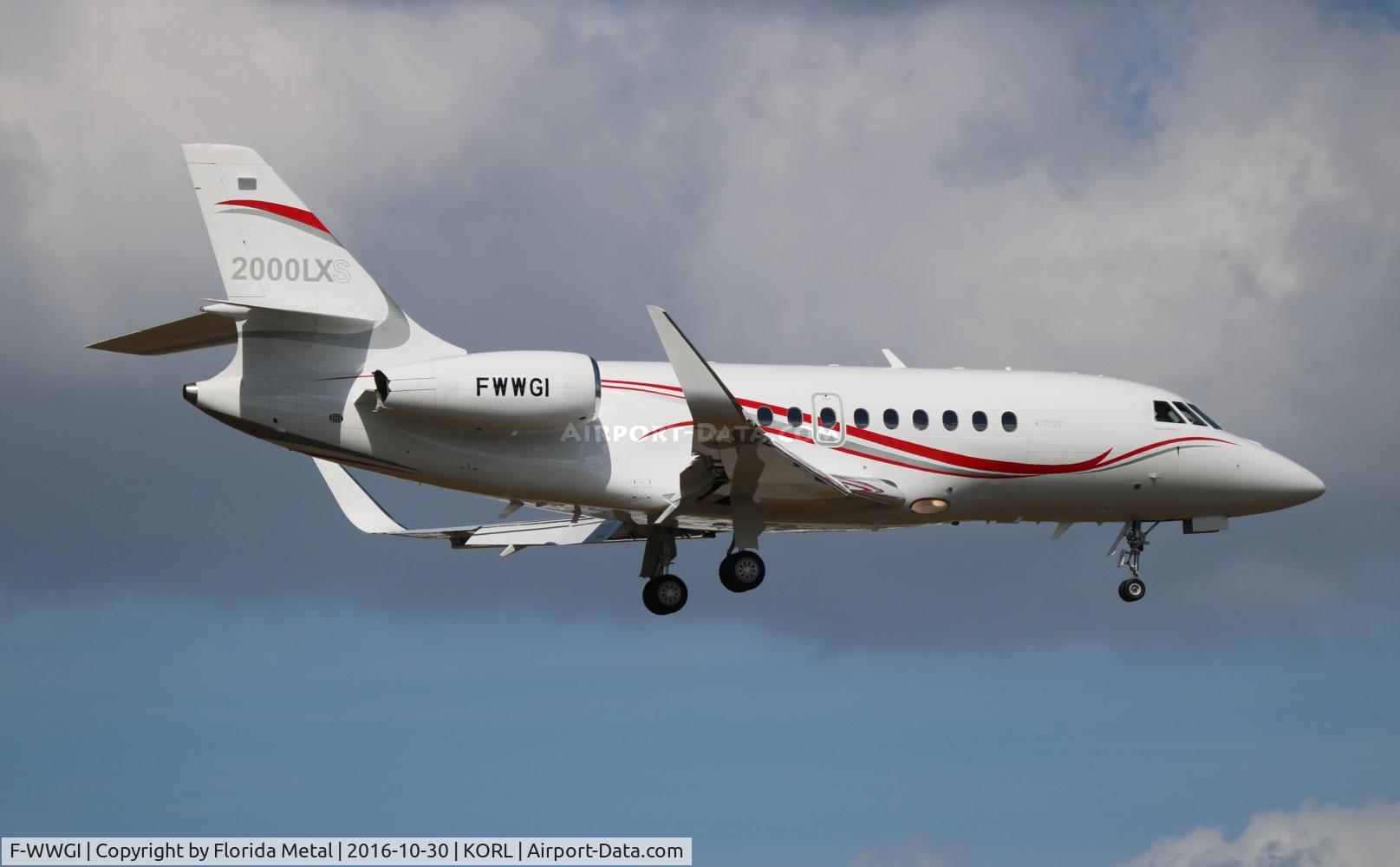 F-WWGI, 2015 Dassault Falcon 2000LXS C/N 306, NBAA 2016