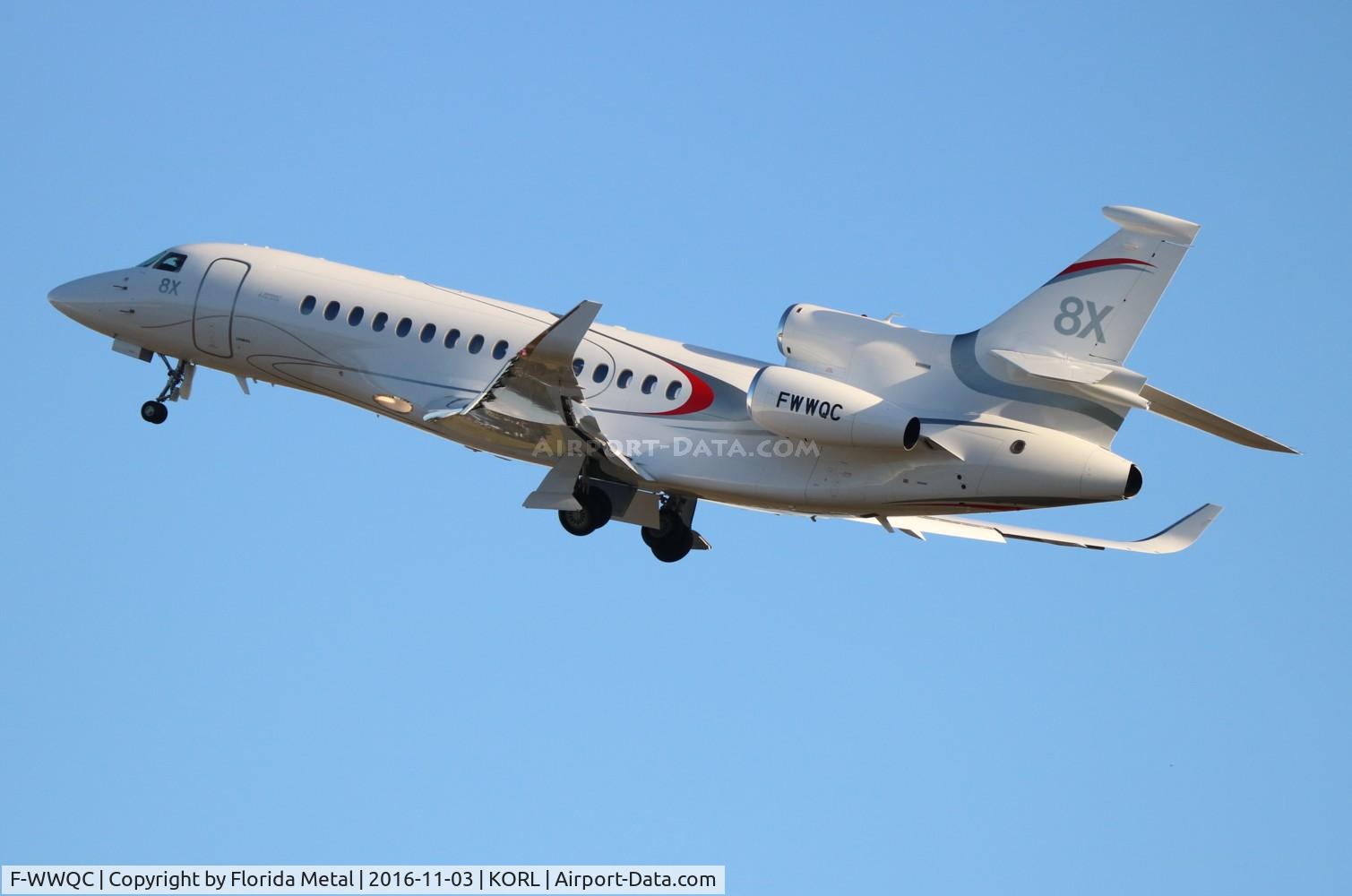 F-WWQC, 2015 Dassault Falcon 8X C/N 403, NBAA 2016