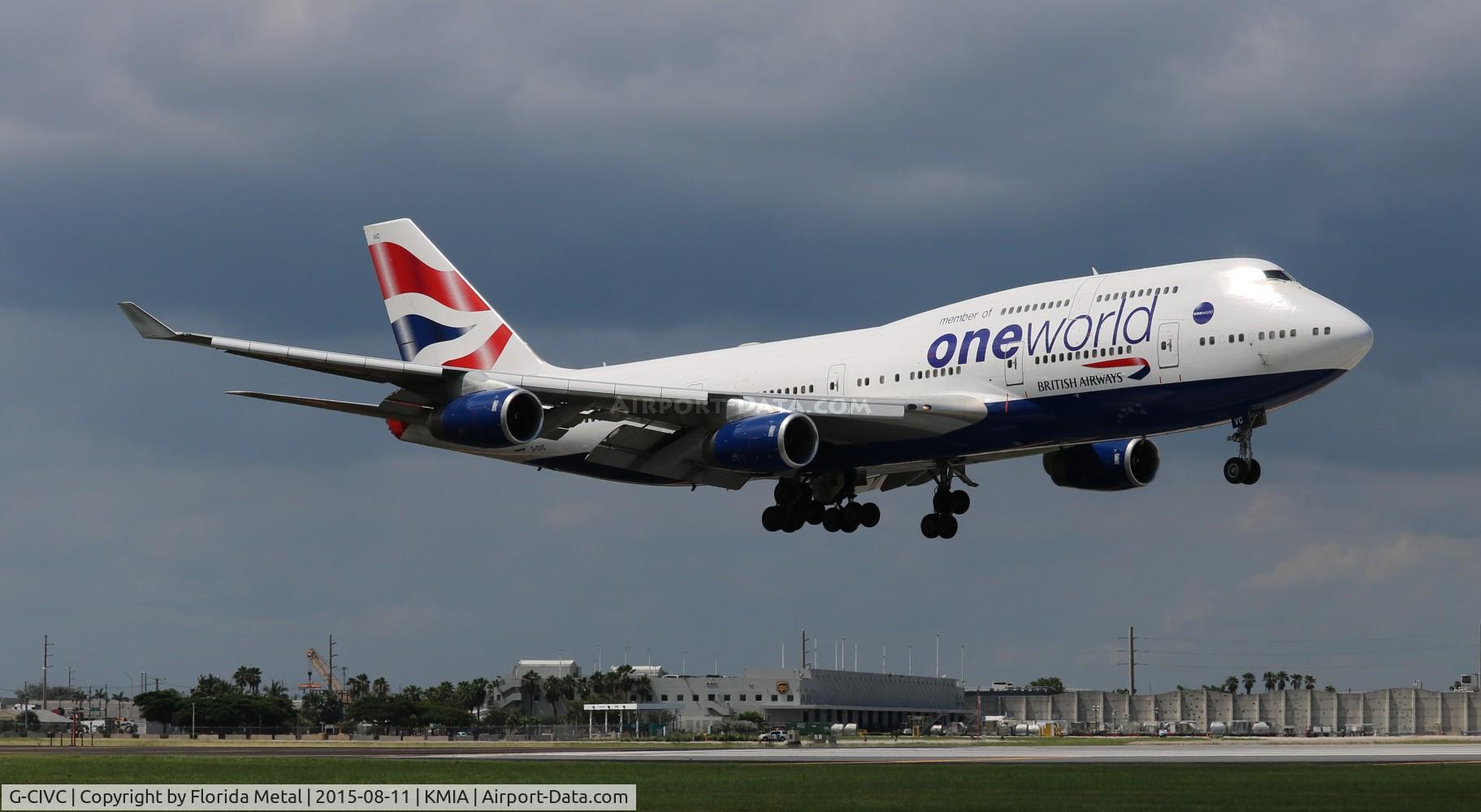 G-CIVC, 1994 Boeing 747-436 C/N 25812, MIA 2015