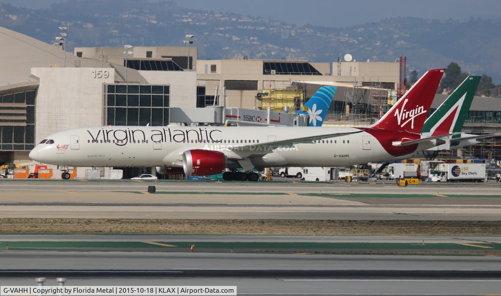 G-VAHH, 2014 Boeing 787-9 Dreamliner C/N 37967, LAX 2015