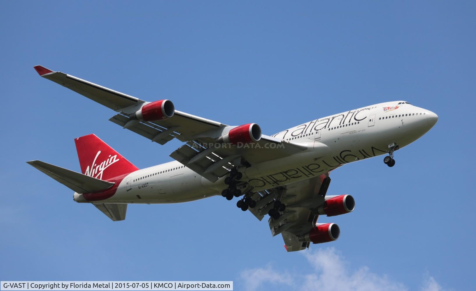G-VAST, 1997 Boeing 747-41R C/N 28757, MCO 2015