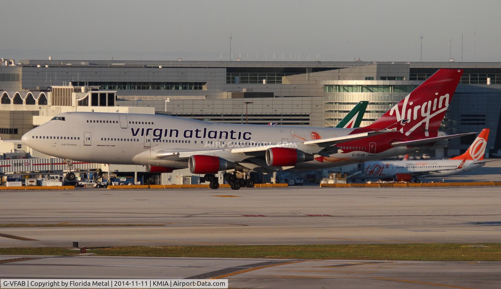 G-VFAB, 1994 Boeing 747-4Q8 C/N 24958, MIA 2014