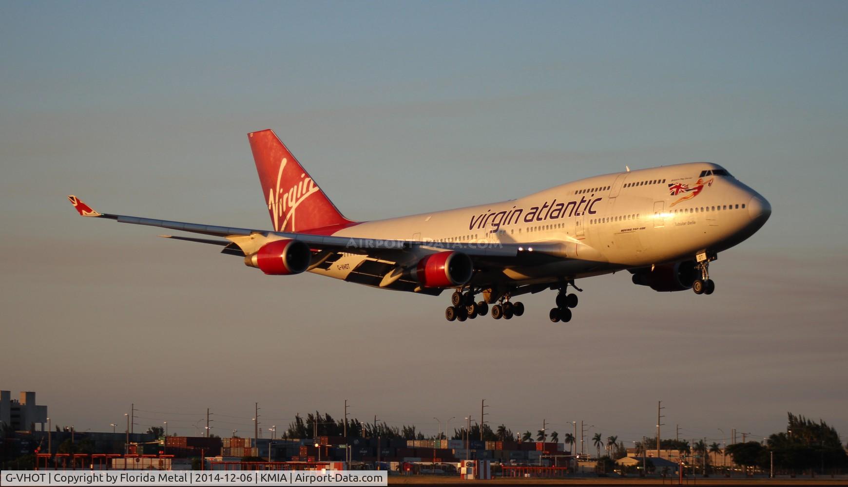 G-VHOT, 1994 Boeing 747-4Q8 C/N 26326, MIA 2014