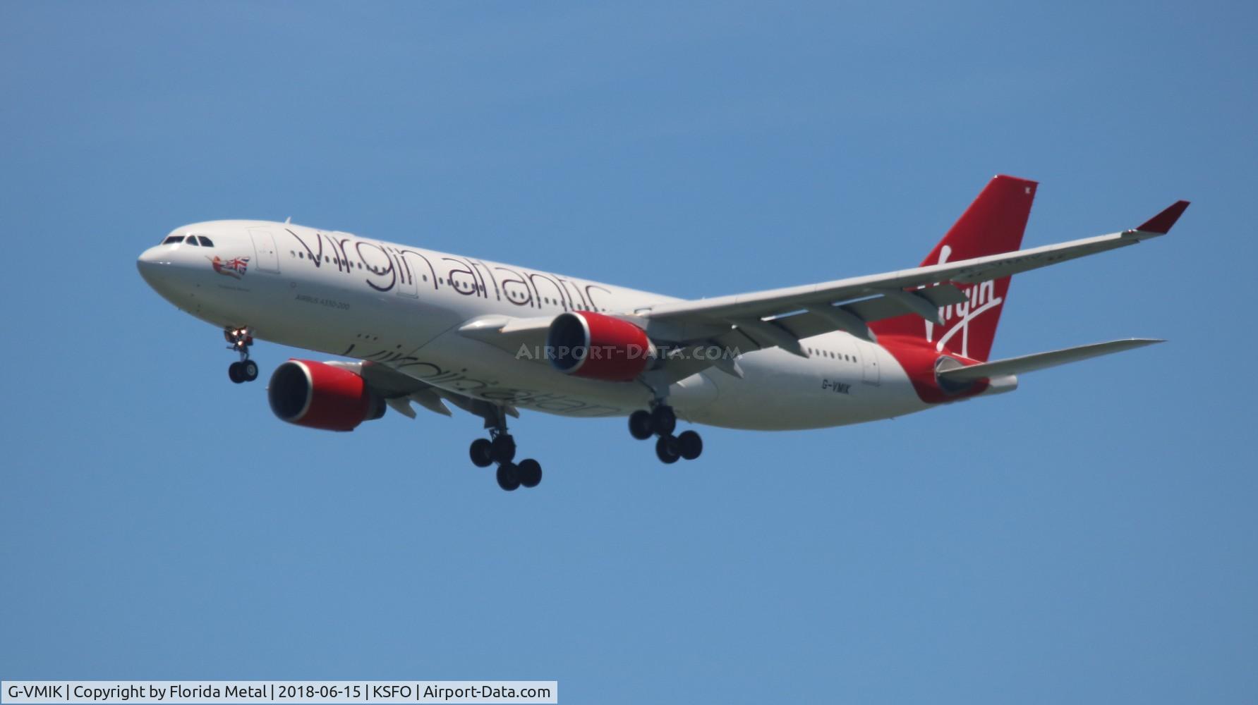 G-VMIK, 2001 Airbus A330-223 C/N 432, SFO 2018
