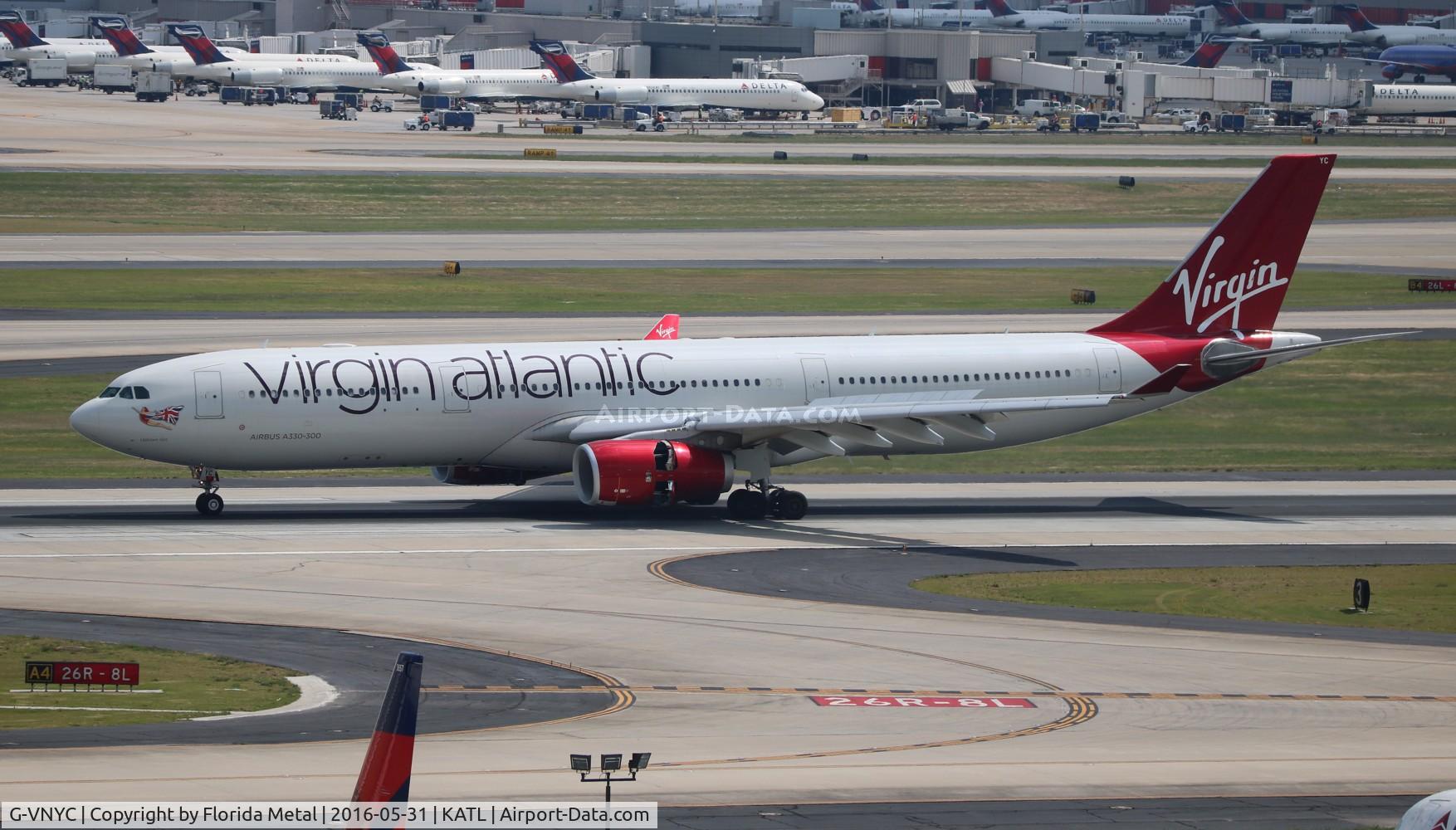 G-VNYC, 2012 Airbus A330-343X C/N 1315, ATL 2016