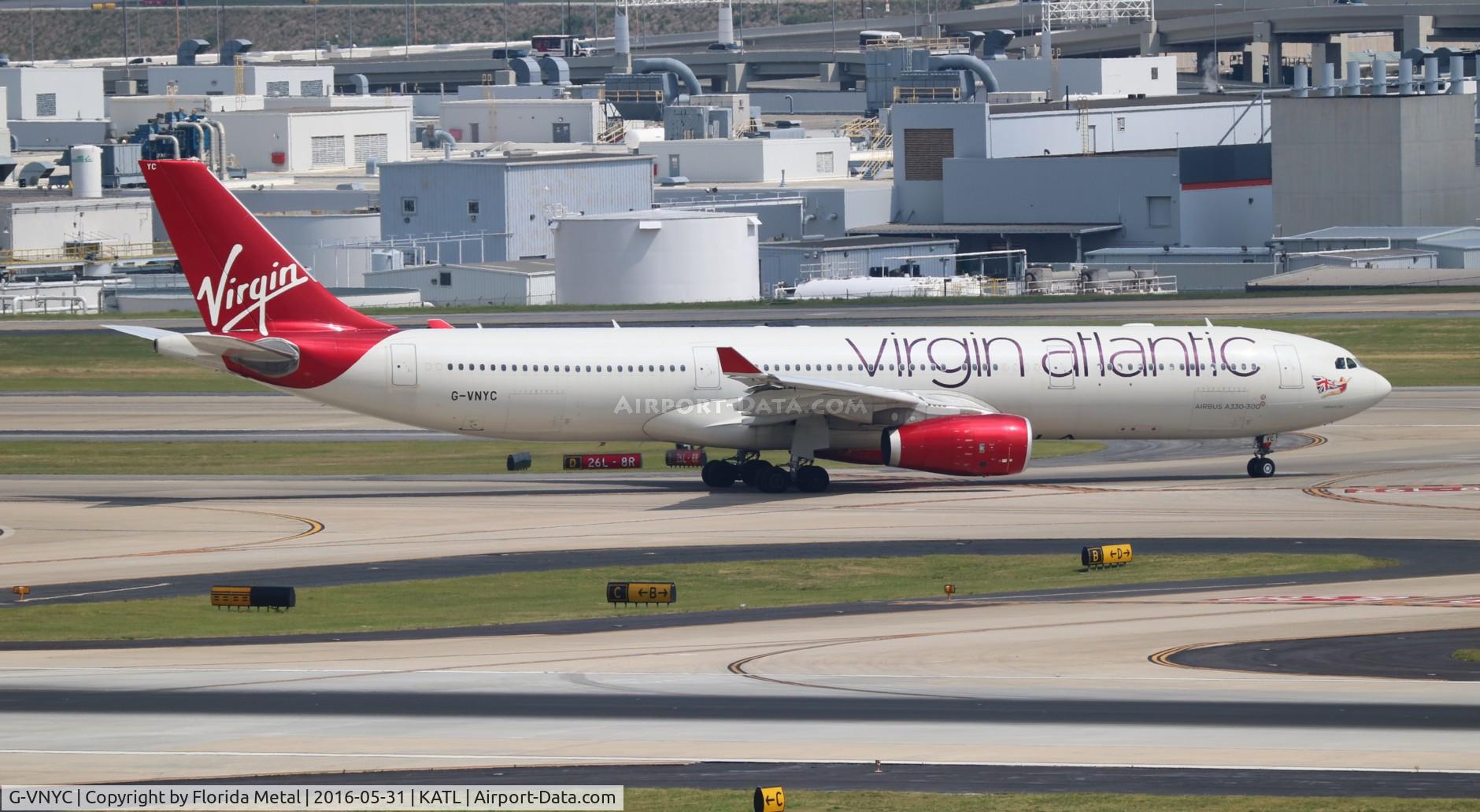 G-VNYC, 2012 Airbus A330-343X C/N 1315, ATL 2016