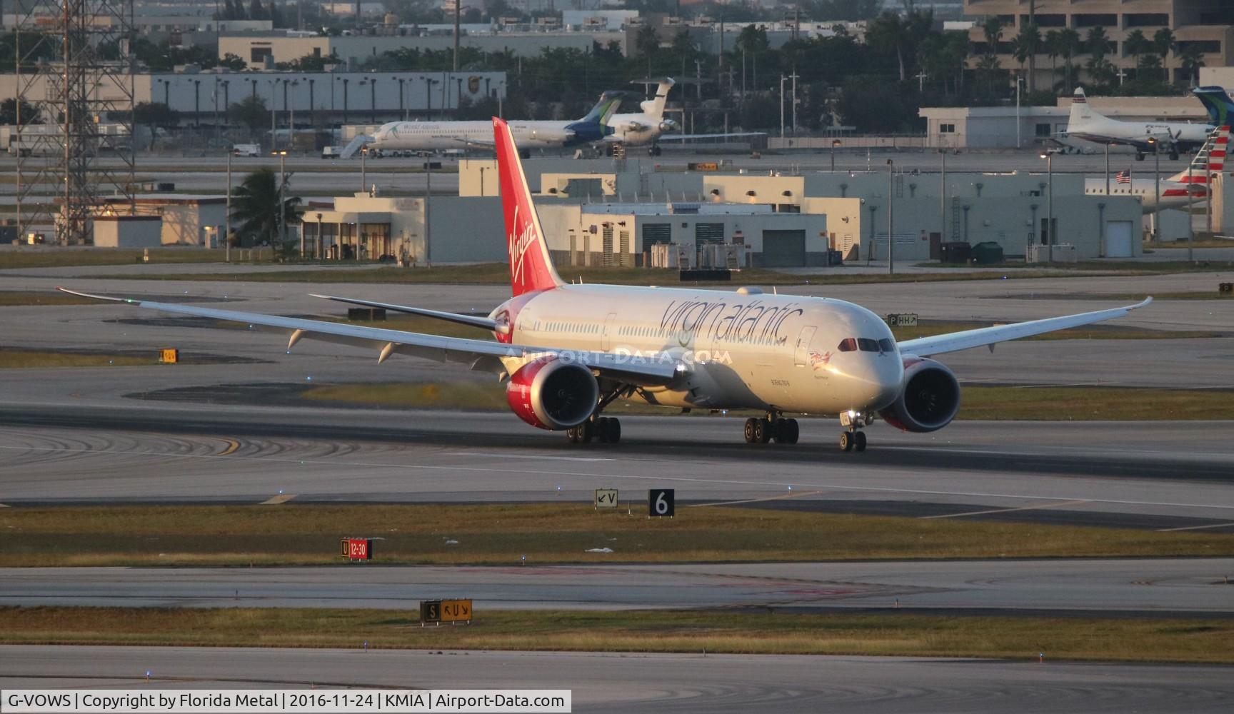 G-VOWS, 2015 Boeing 787-9 Dreamliner C/N 37974, MIA 2016
