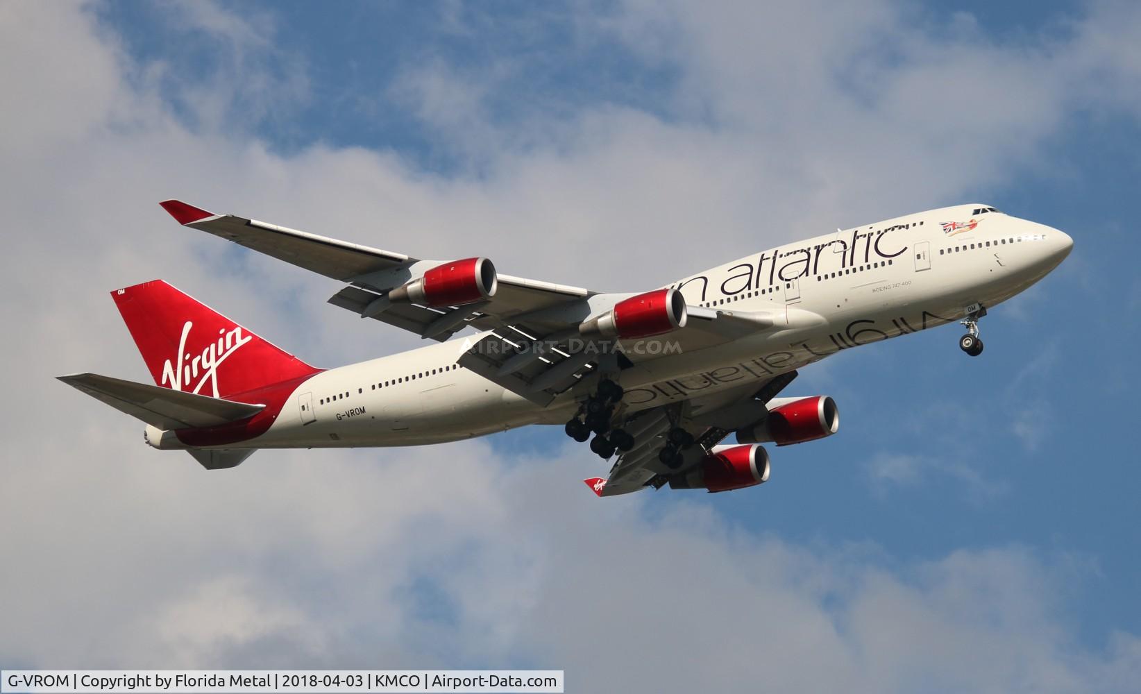 G-VROM, 2001 Boeing 747-443 C/N 32339, MCO 2018