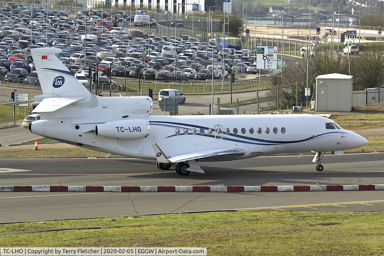 TC-LHO, 2015 Dassault Falcon 7X C/N 260, At Luton