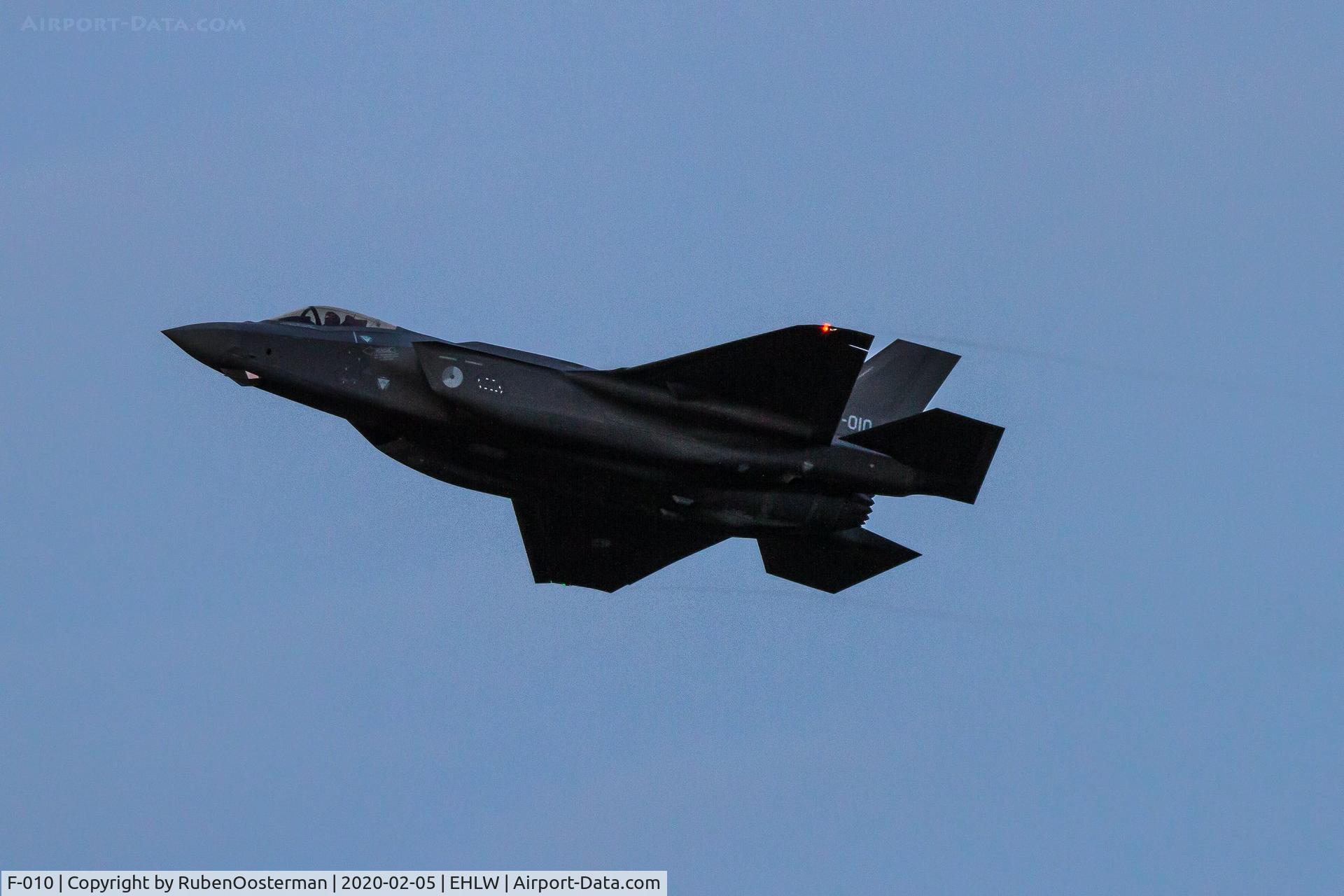 F-010, 2019 Lockheed F-35A Lightning II C/N AN-10, Lockheed Martin F-35A Lightning II