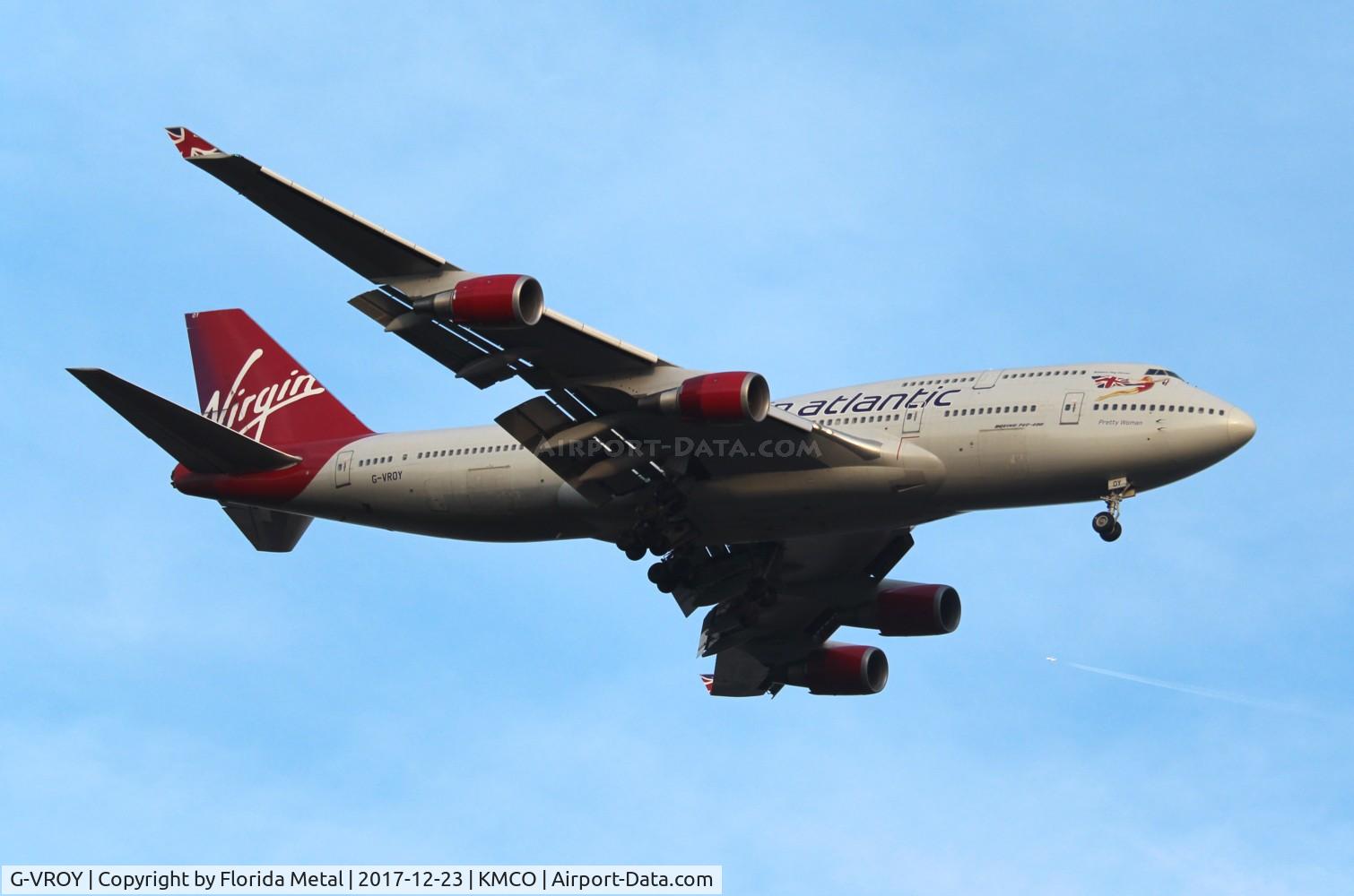 G-VROY, 2001 Boeing 747-443 C/N 32340, MCO 2017