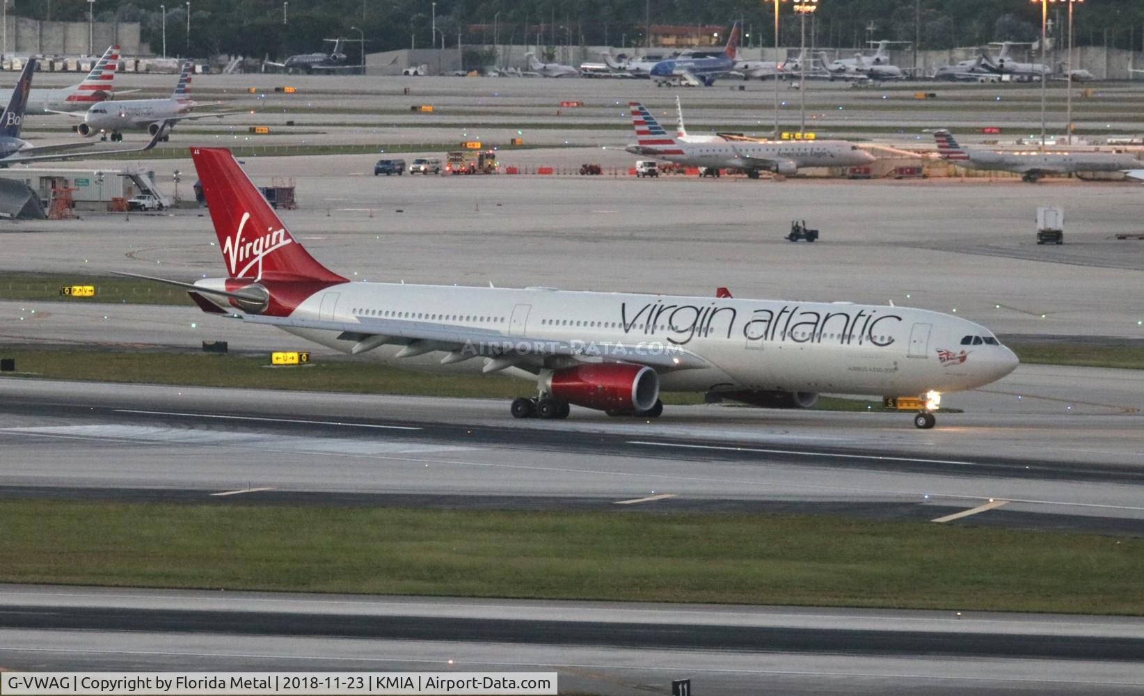 G-VWAG, 2012 Airbus A330-343X C/N 1341, MIA 2018