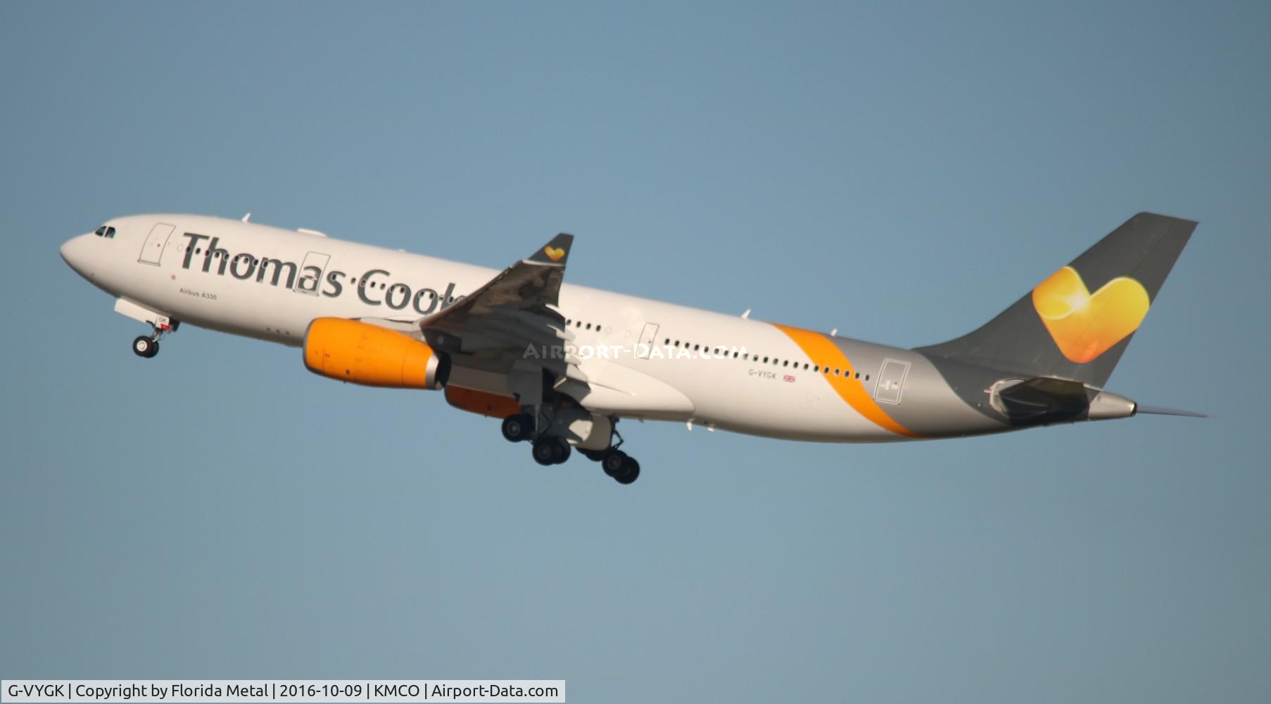 G-VYGK, 2014 Airbus A330-243 C/N 1498, MCO 2016