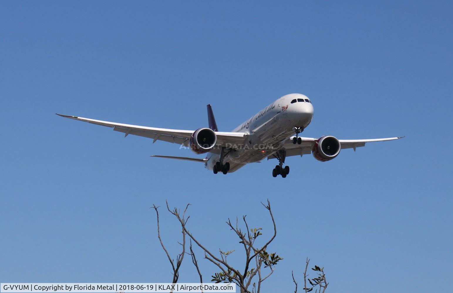 G-VYUM, 2015 Boeing 787-9 Dreamliner Dreamliner C/N 37970, LAX 2018