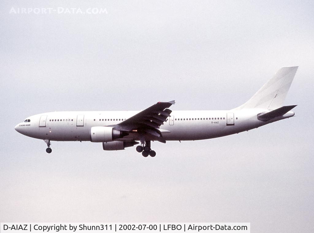 D-AIAZ, 1993 Airbus A300B4-605R C/N 701, Landing rwy 33L in all white c/s without titles... Ex. Emirates aircraft then to Lufthansa.