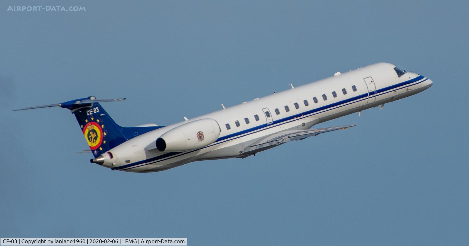 CE-03, 2001 Embraer ERJ-145LR (EMB-145LR) C/N 145526, Belgian Air Force Embraer