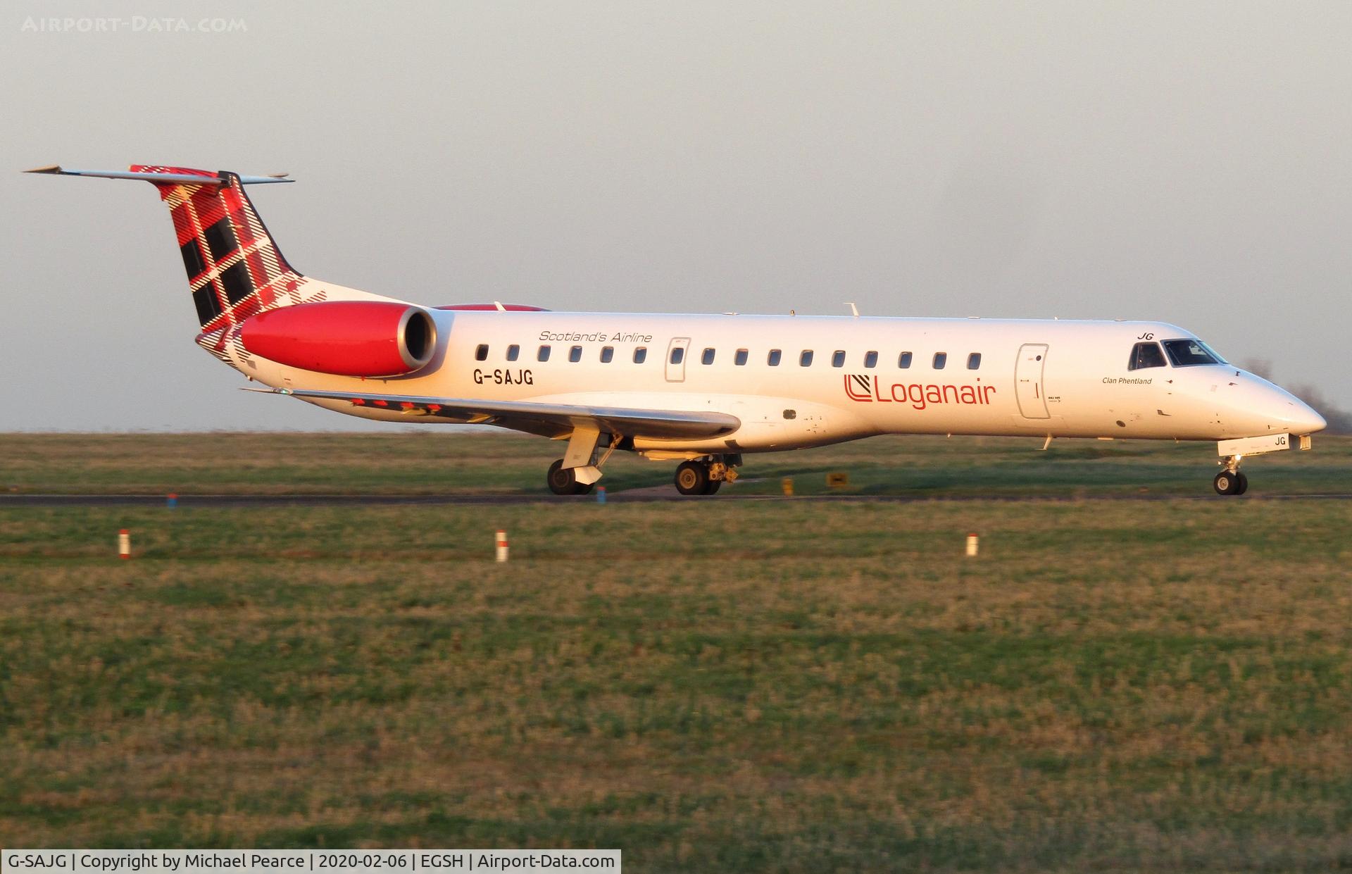 G-SAJG, 1999 Embraer EMB-145EP (ERJ-145EP) C/N 145126, 