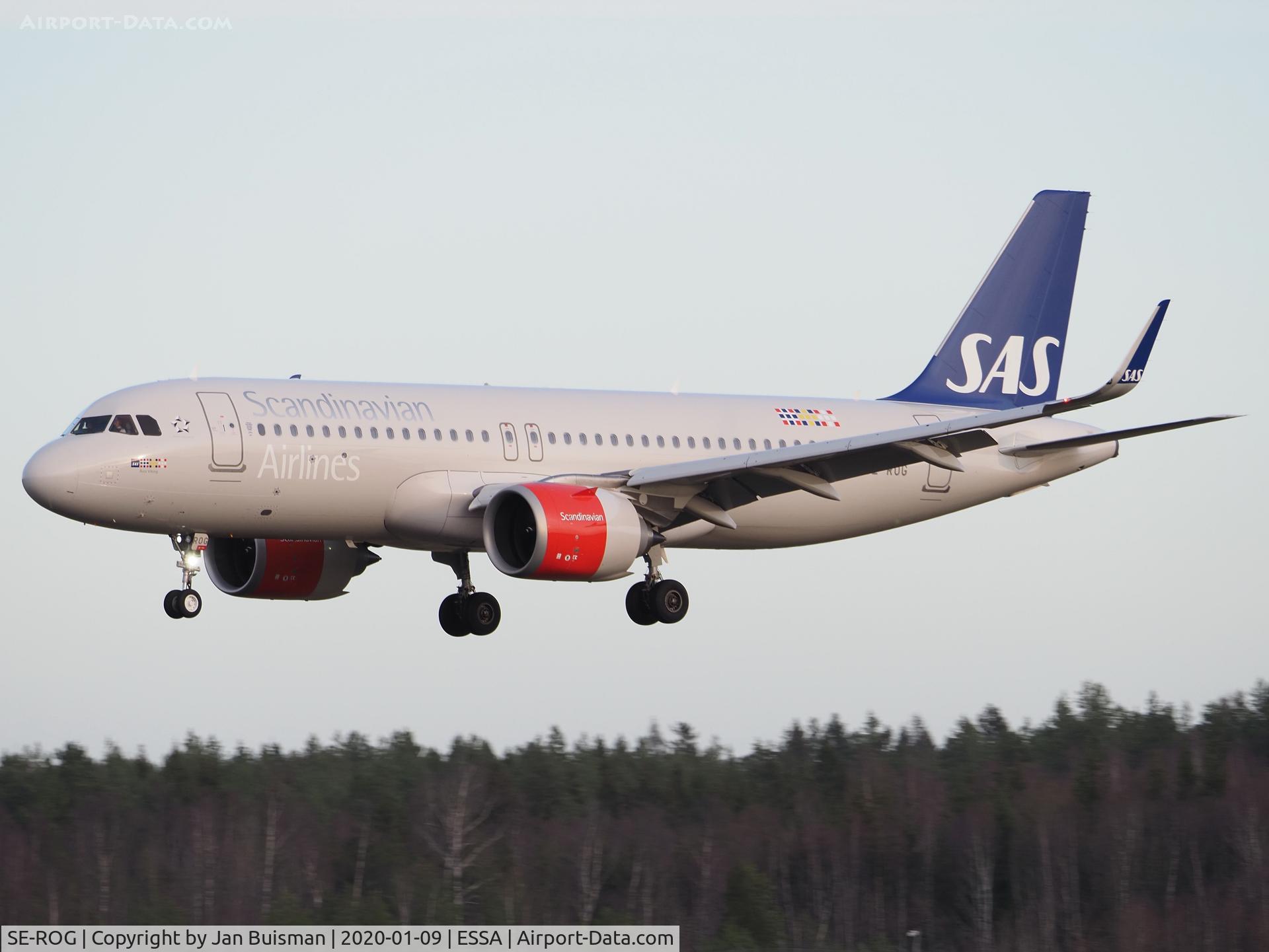 SE-ROG, 2019 Airbus A320-251NEO C/N 9089, SAS