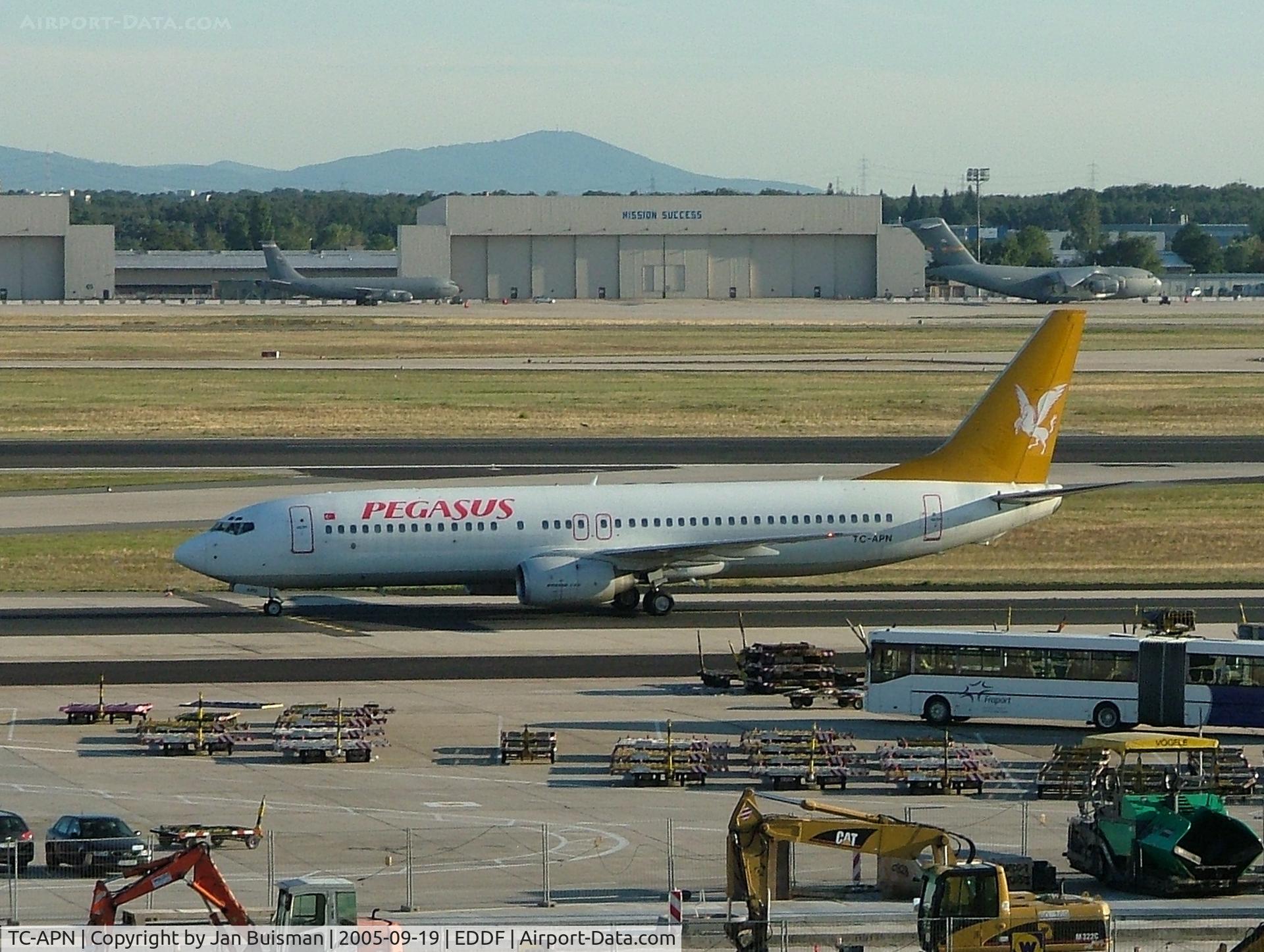 TC-APN, 2000 Boeing 737-86N C/N 28628/573, Pegasus Airlines