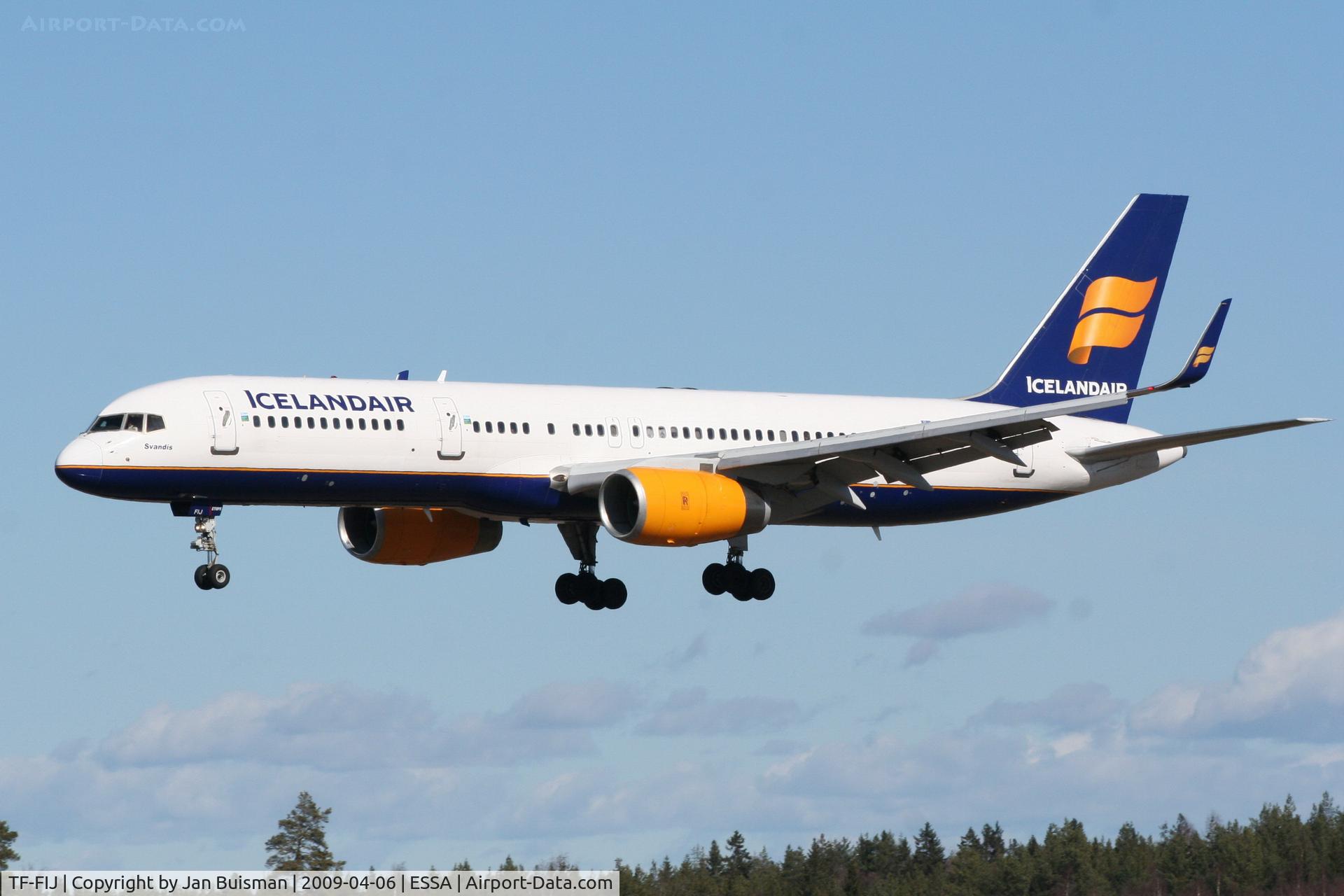 TF-FIJ, 1991 Boeing 757-208 C/N 25085, Icelandair