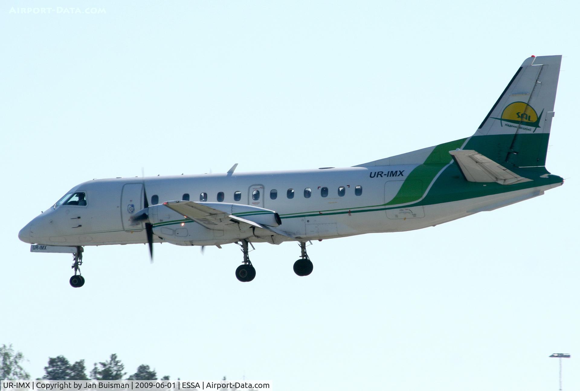 UR-IMX, 1991 Saab 340B C/N 340B-225, South Airlines