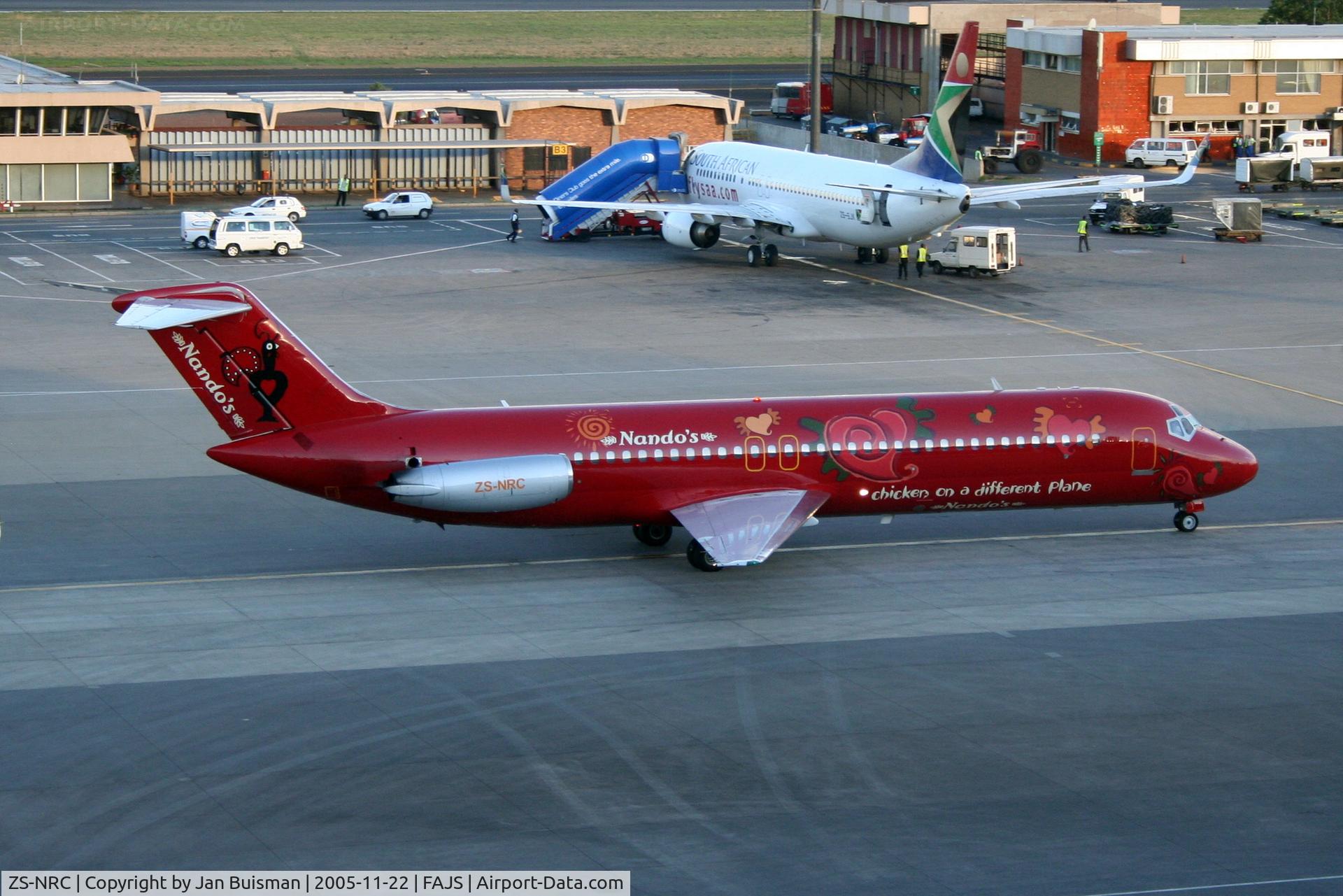 ZS-NRC, 1967 Douglas DC-9-32 C/N 47090, 1 Time Airline