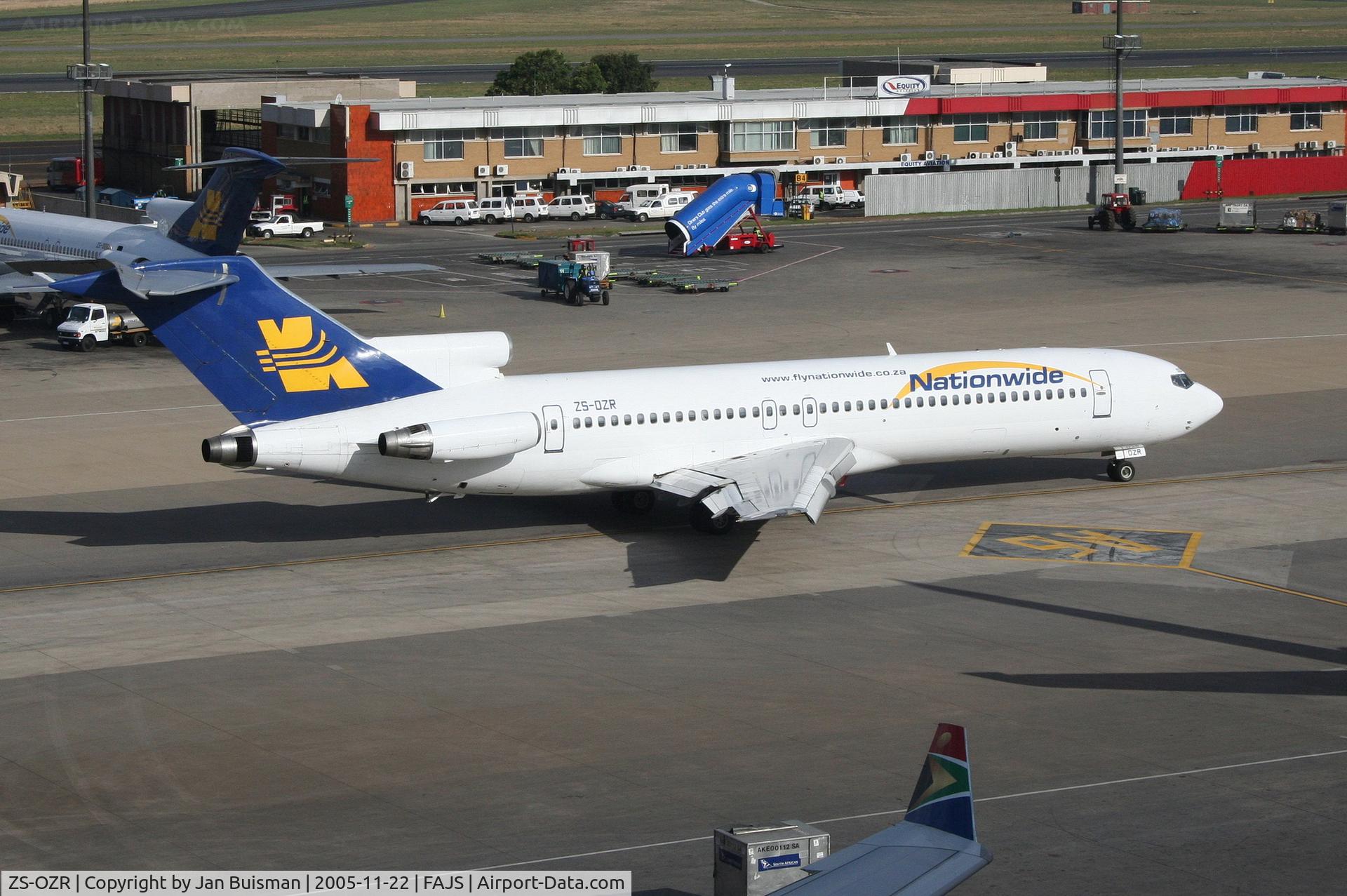 ZS-OZR, 1972 Boeing 727-281 C/N 20573, Nationwide