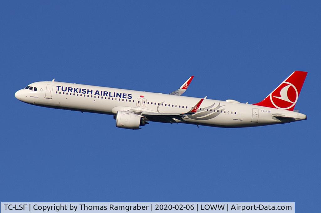TC-LSF, 2019 Airbus A321-271NX C/N 8740, Turkish Airlines Airbus A321Neo