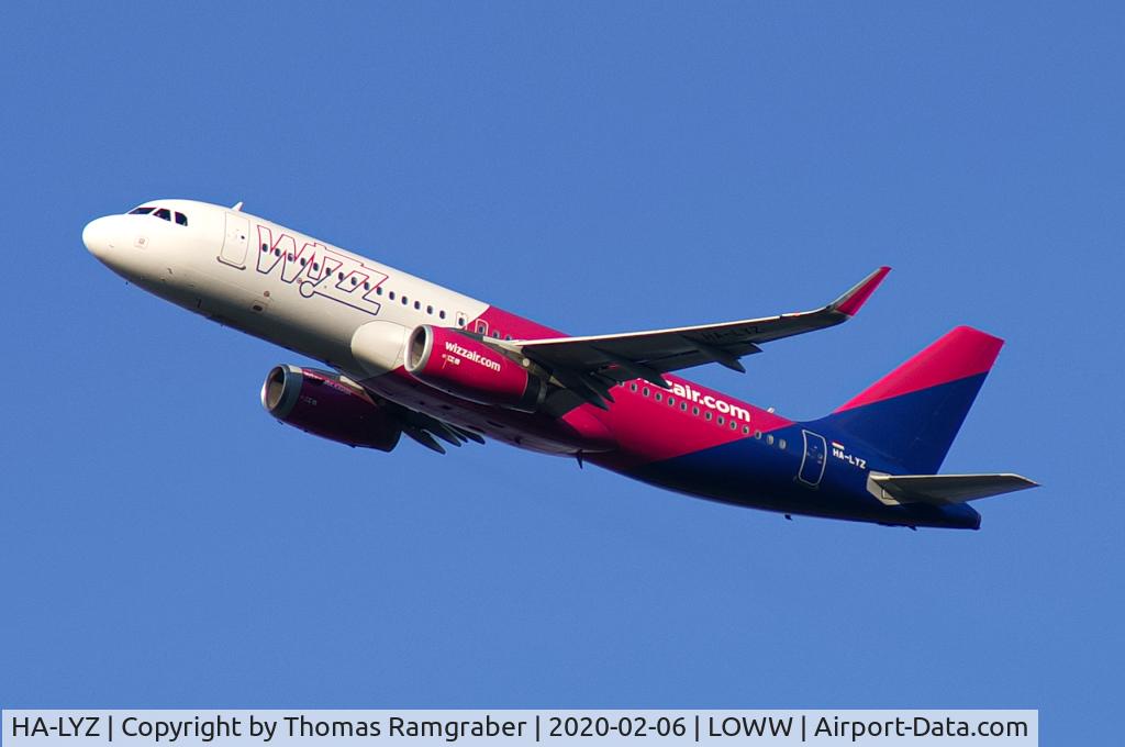 HA-LYZ, 2018 Airbus A320-232 C/N 8355, Wizzair Airbus A320