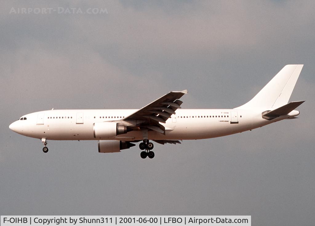 F-OIHB, 1988 Airbus A300B4-605R C/N 505, Landing rwy 33L in all white c/s without titles... Special Hadj flight from Sudan Airlines.