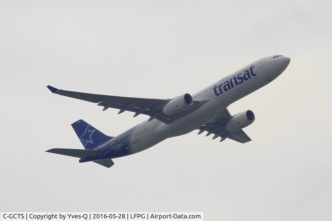 C-GCTS, 1997 Airbus A330-342 C/N 177, Airbus A330-342, Take off rwy 06R, Roissy Charles De Gaulle airport (LFPG-CDG)