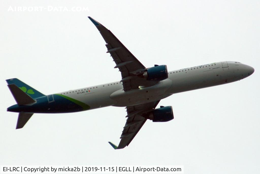 EI-LRC, 2019 Airbus A321-253NX C/N 8965, Take off