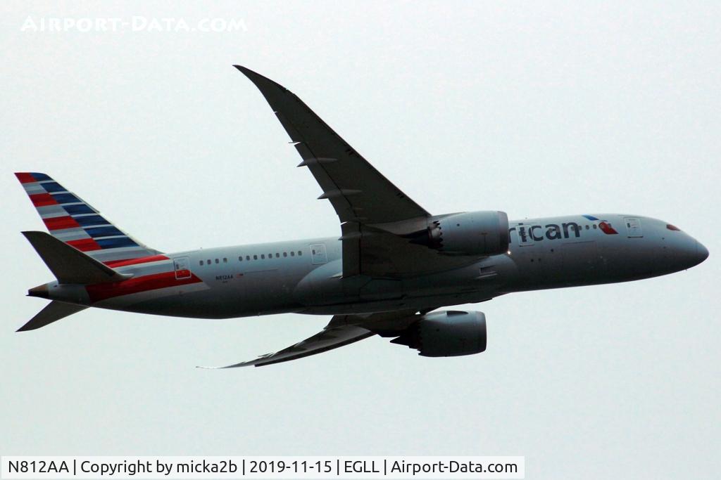 N812AA, 2015 Boeing 787-8 Dreamliner Dreamliner C/N 40630, Take off