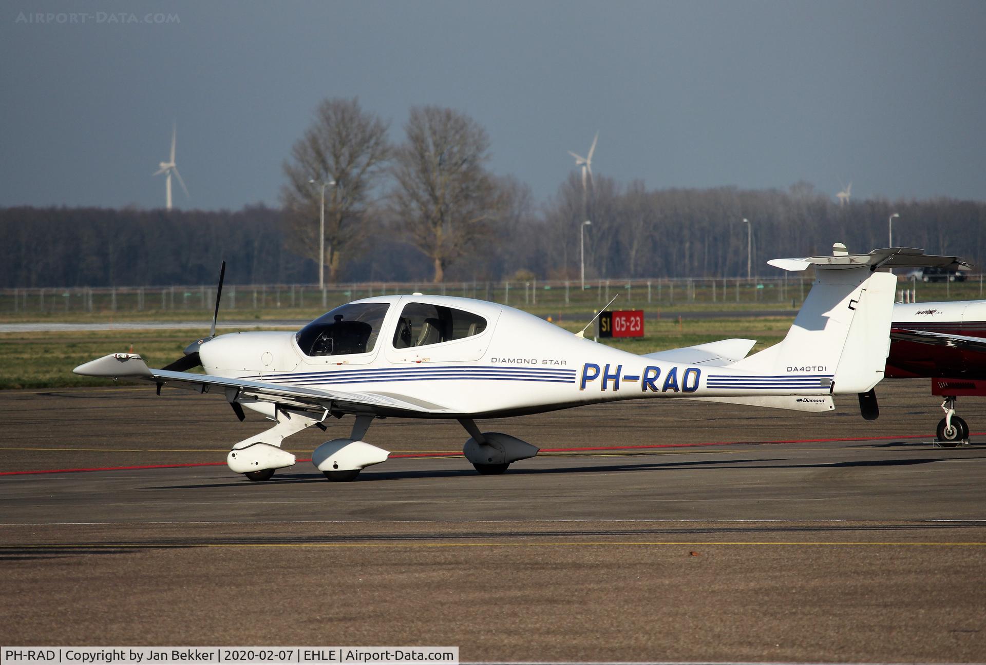 PH-RAD, 2005 Diamond DA-40D Diamond Star C/N D4.161, Lelystad Airport
