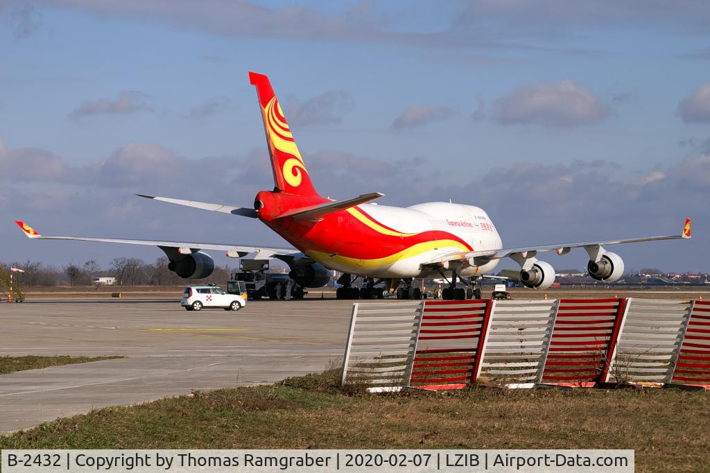 B-2432, 1998 Boeing 747-481/BCF C/N 28283, Suparna Airlines (Yangtze River Express) Boeing 747-400BCF
