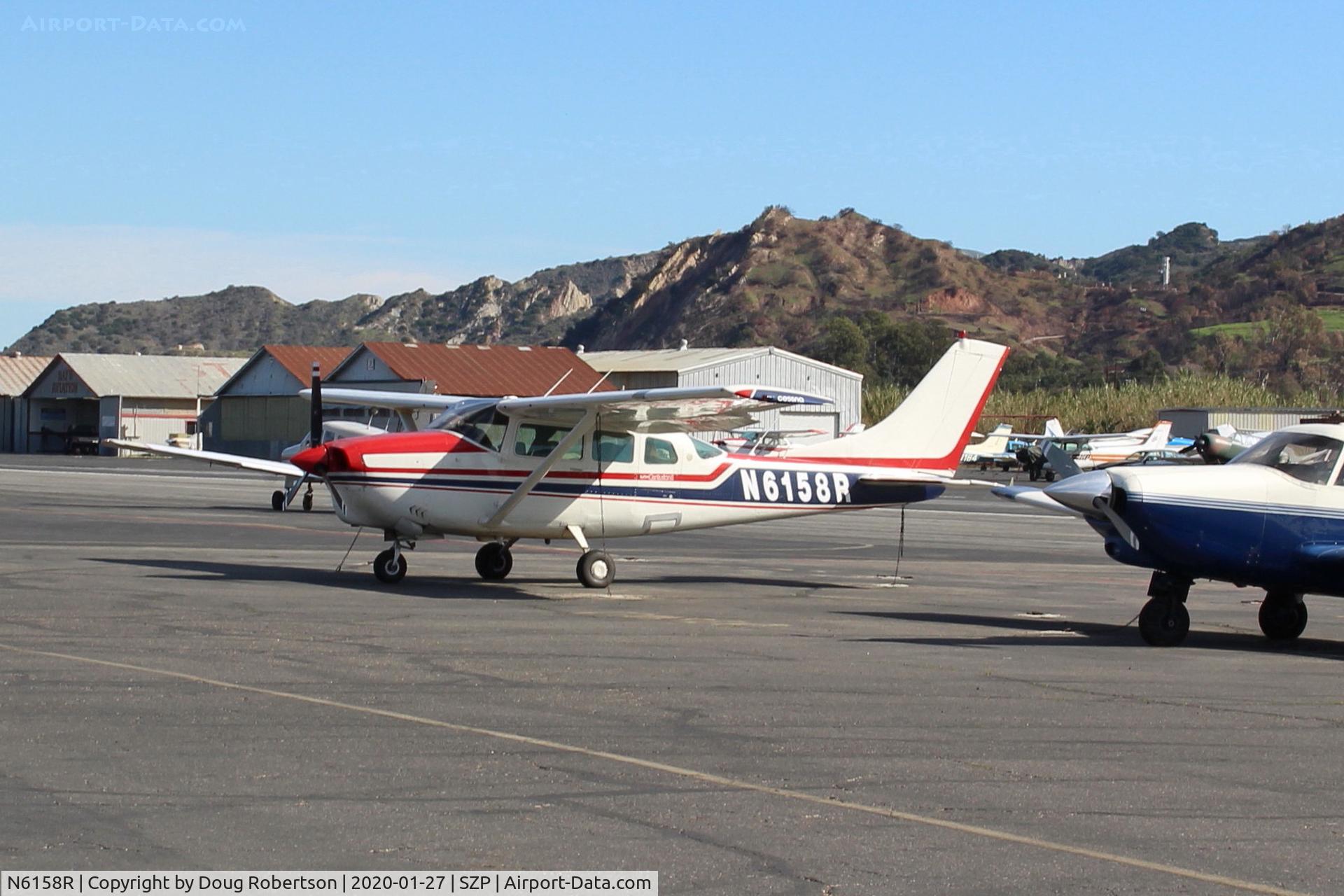 N6158R, 1965 Cessna T210F Turbo Centurion C/N T210-0058, 1965 Cessna T210F TURBO CENTURION 1, Continental TSIO-520-C 285 Hp Turbo-charged