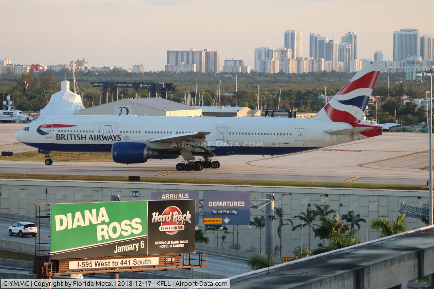 G-YMMC, 2000 Boeing 777-236 C/N 30304, FLL 2018
