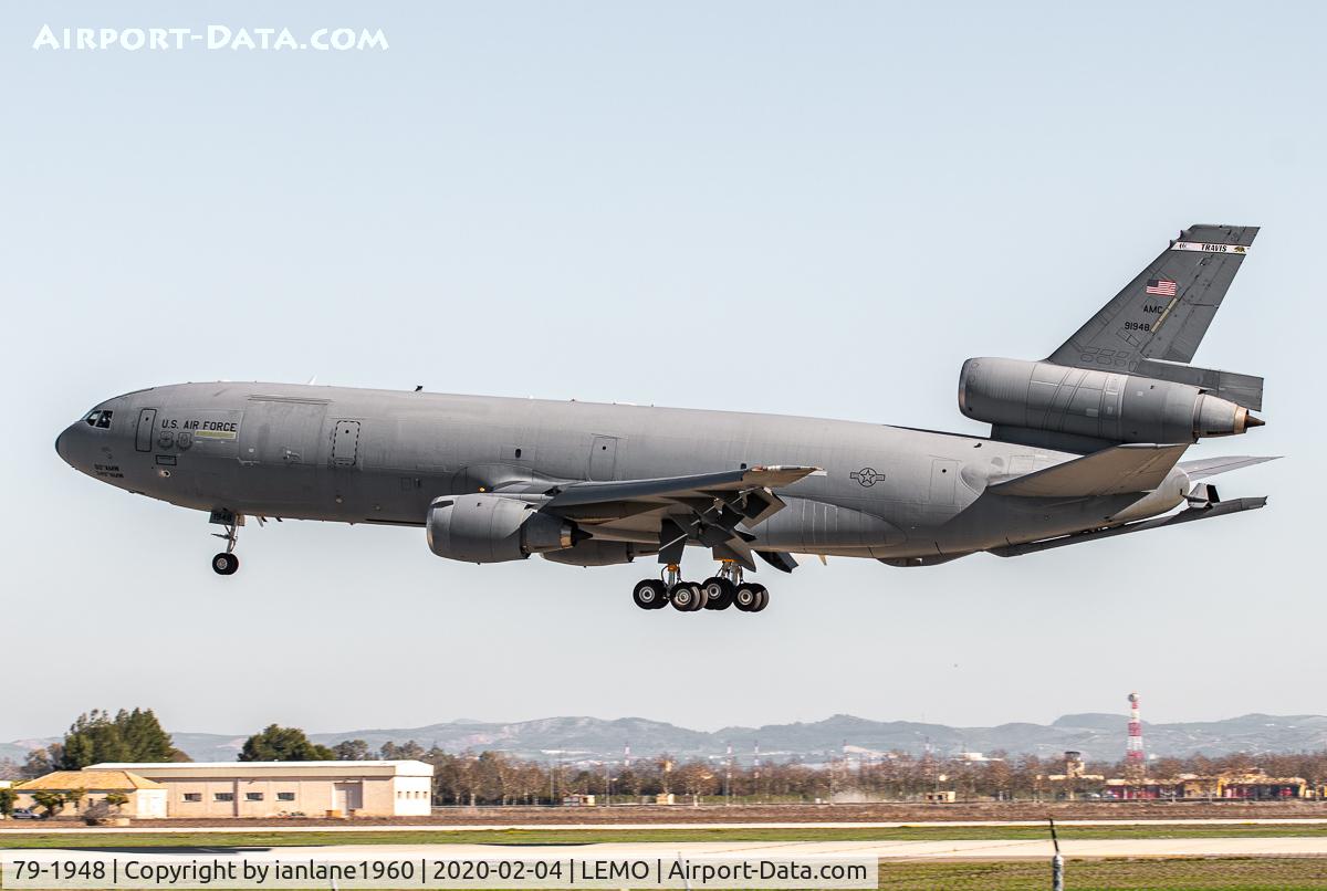 79-1948, 1979 McDonnell Douglas KC-10A Extender C/N 48208, At Moron Air Base