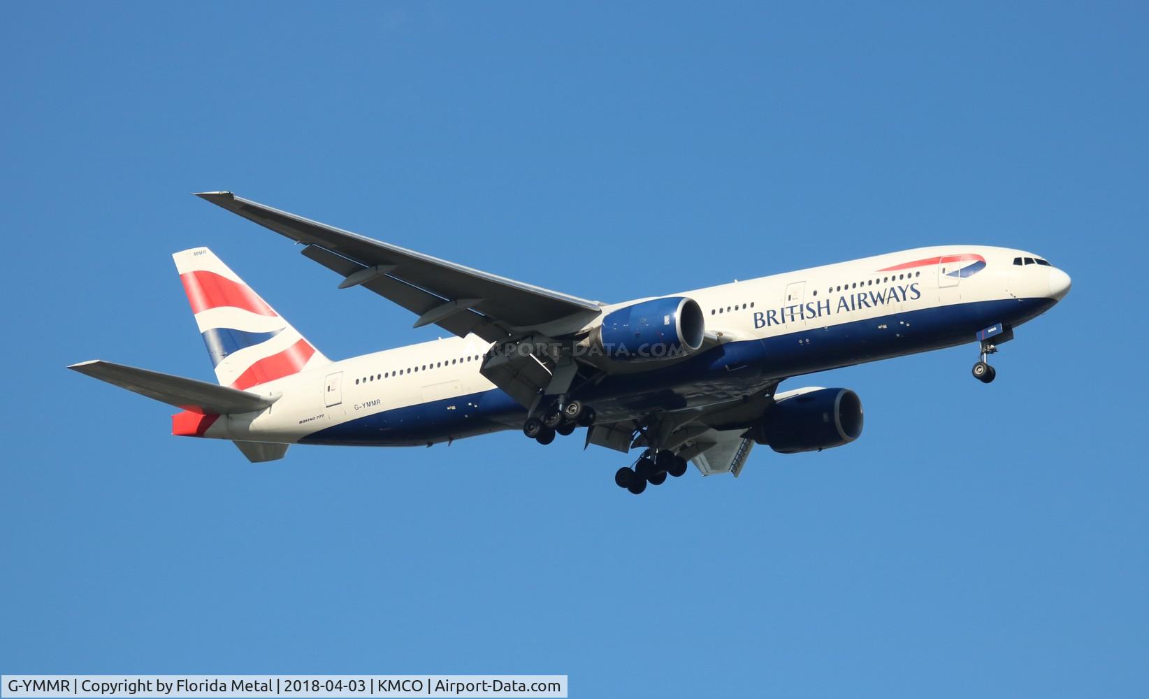 G-YMMR, 2008 Boeing 777-236 C/N 36516, MCO 2018
