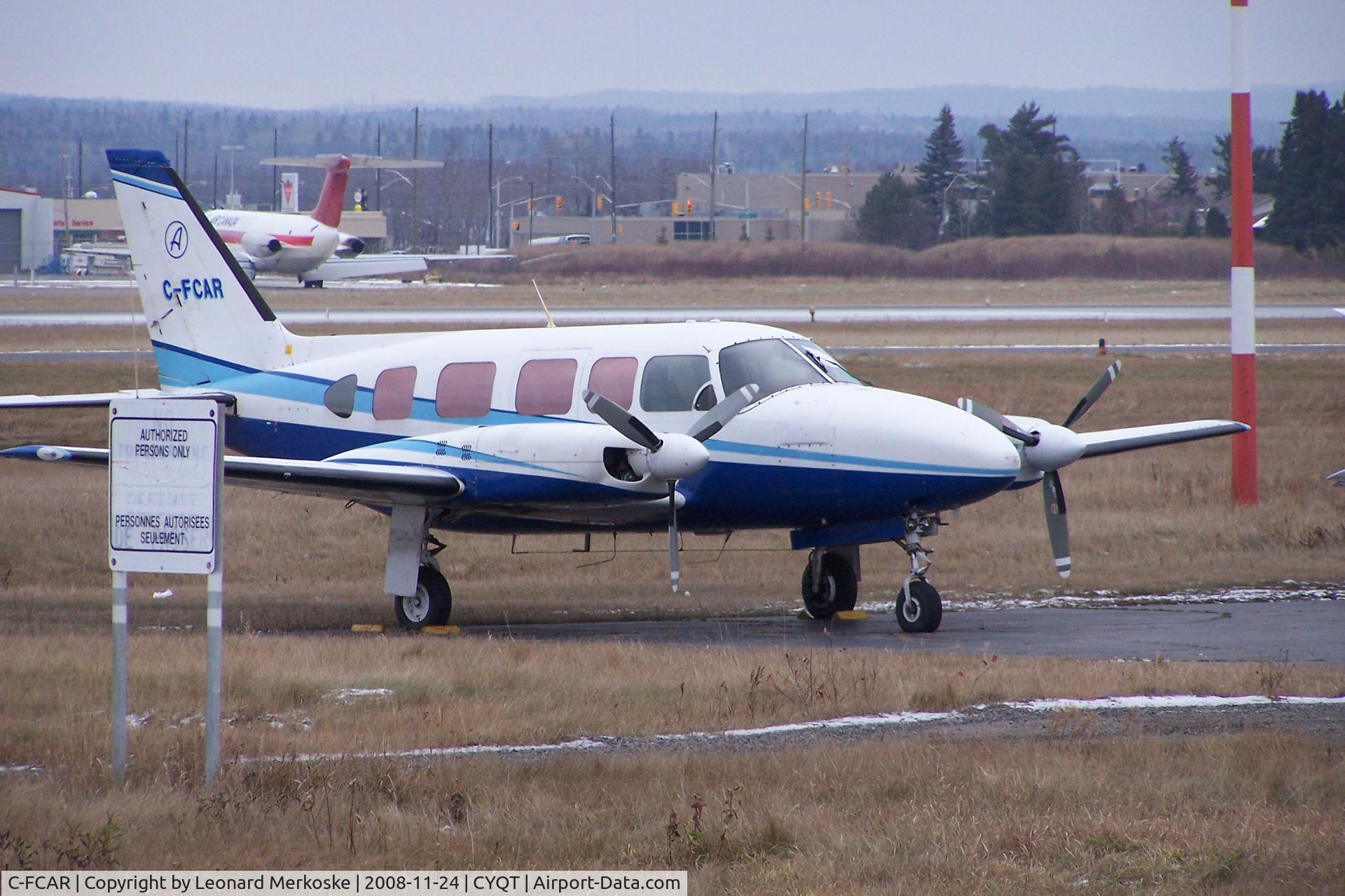 C-FCAR, 1984 Piper PA-31-350 Chieftain C/N 31-7405483, Nice airplane