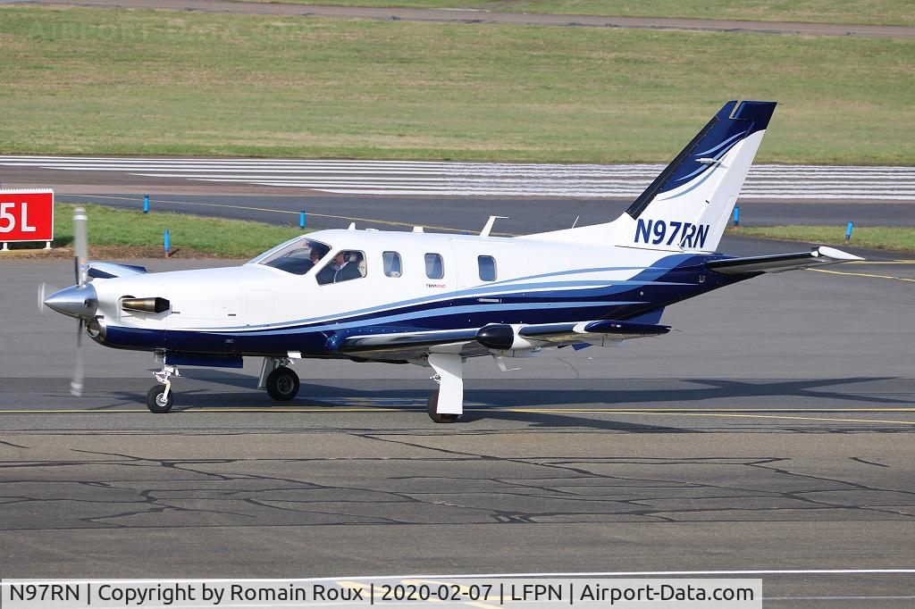 N97RN, 2010 Socata TBM-850 C/N 537, Taxiing