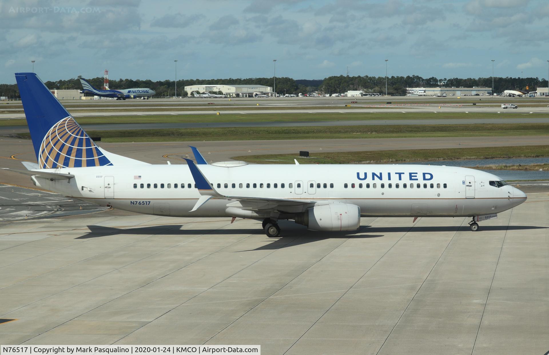 N76517, 2008 Boeing 737-824 C/N 31628, Boeing 737-824
